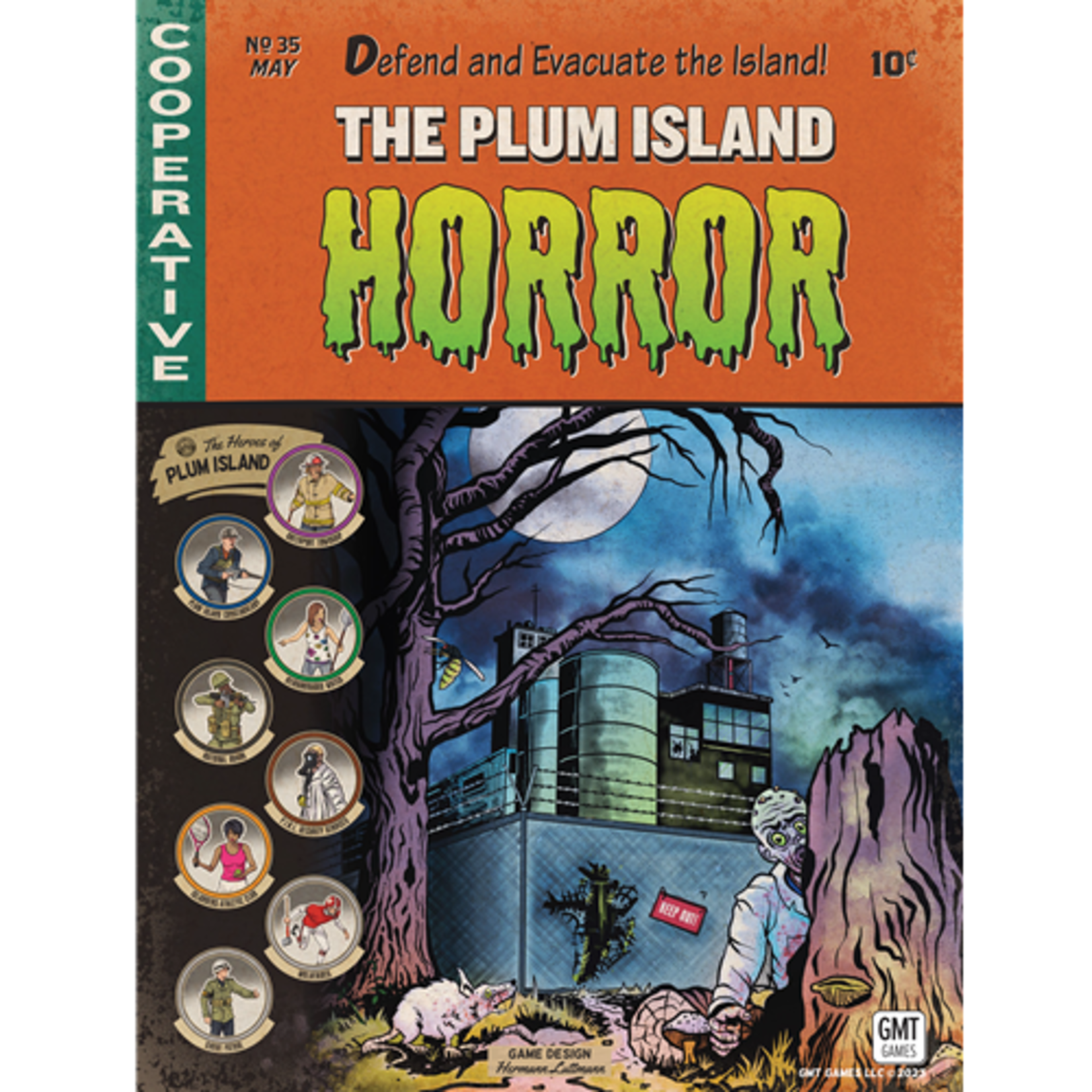 GMT Games Plum Island Horror