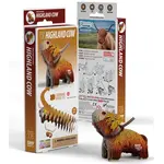 EUGY Highland Cow 3D Puzzle