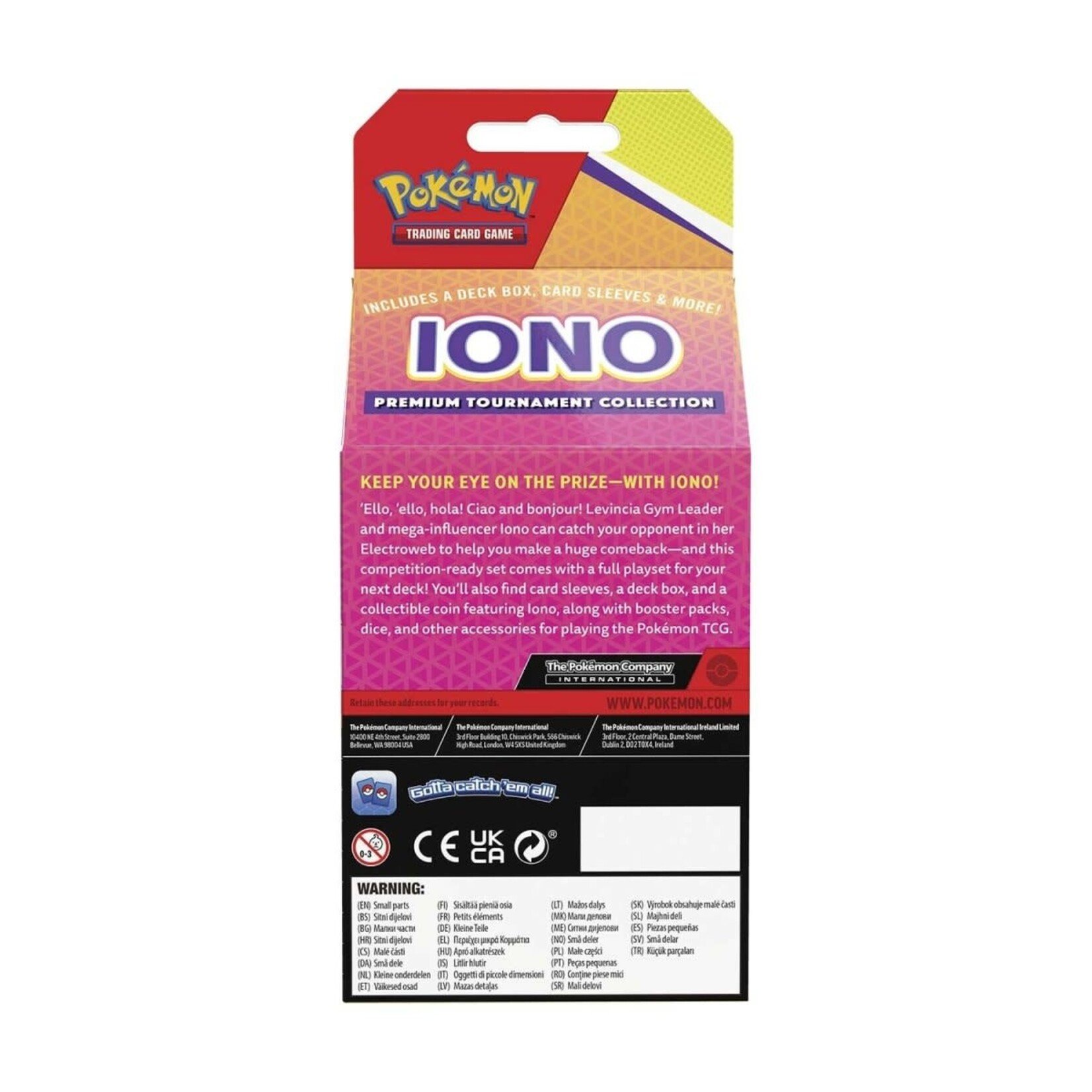 Pokemon Pokémon TCG: Iono Premium Tournament Collection