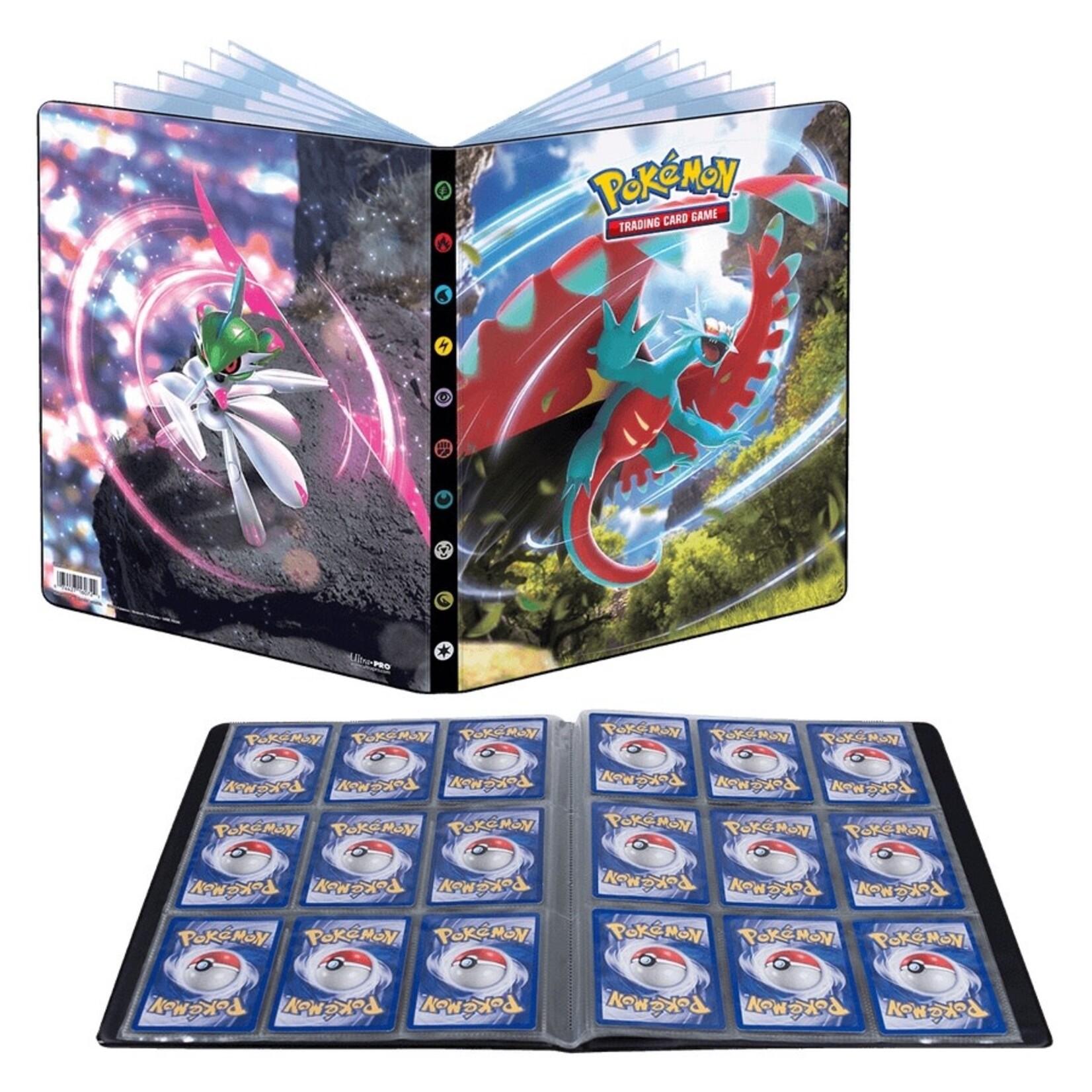 Ultra Pro International Pokémon TCG: 9 Pocket Portfolio - Roaring Moon and Iron Valiant