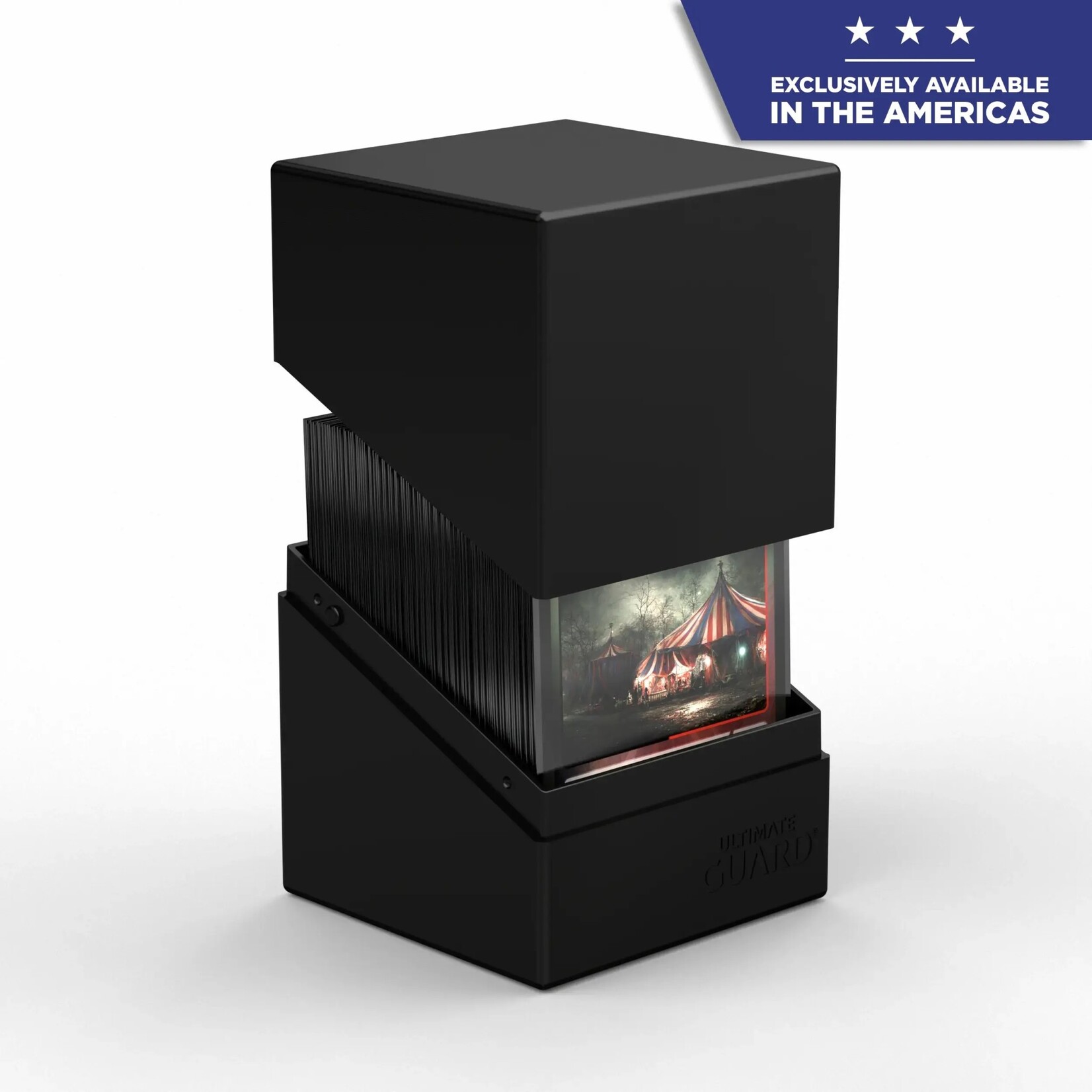 Ultimate Guard Boulder 100+ Solid Deck Case - Black