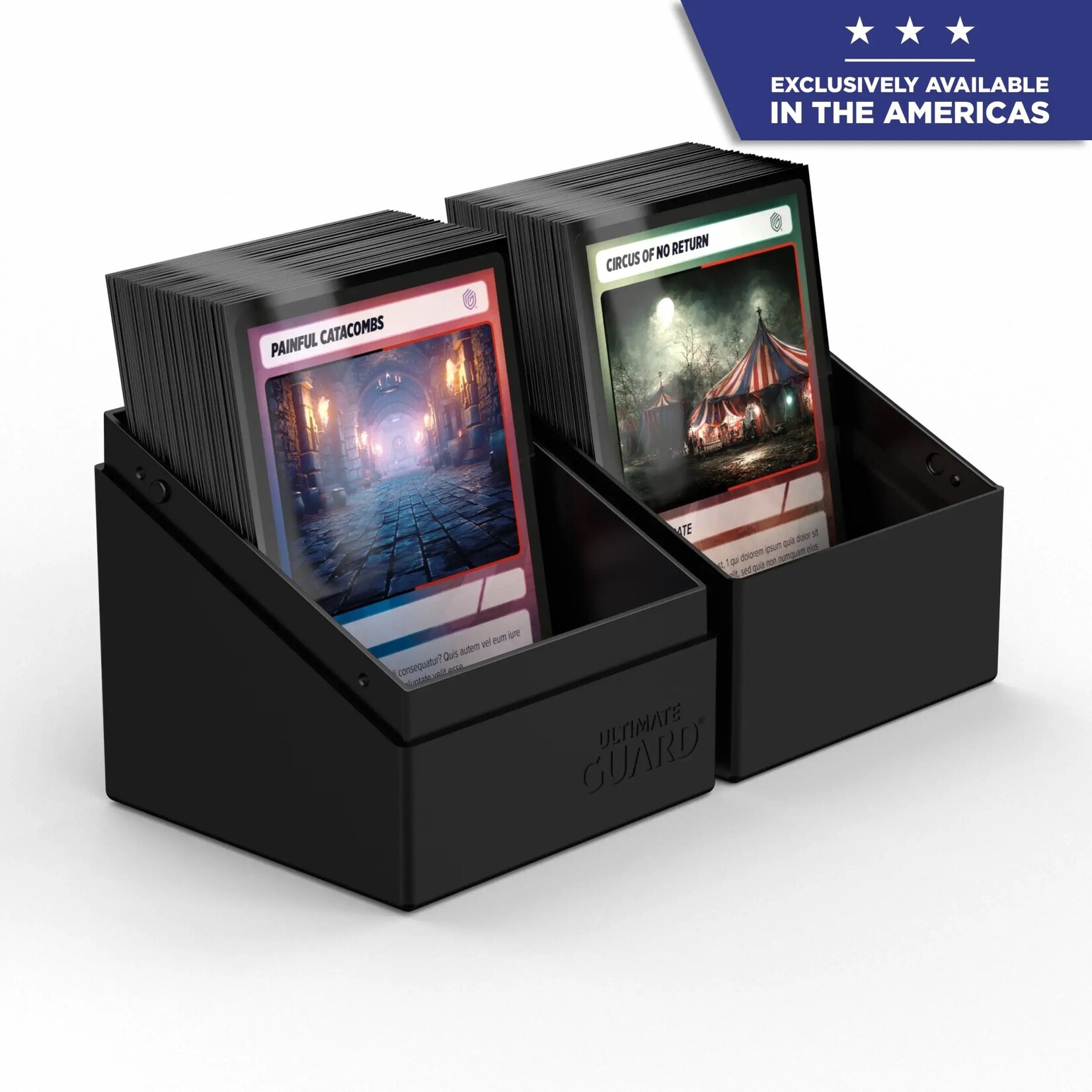 Ultimate Guard Boulder 100+ Solid Deck Case - Black