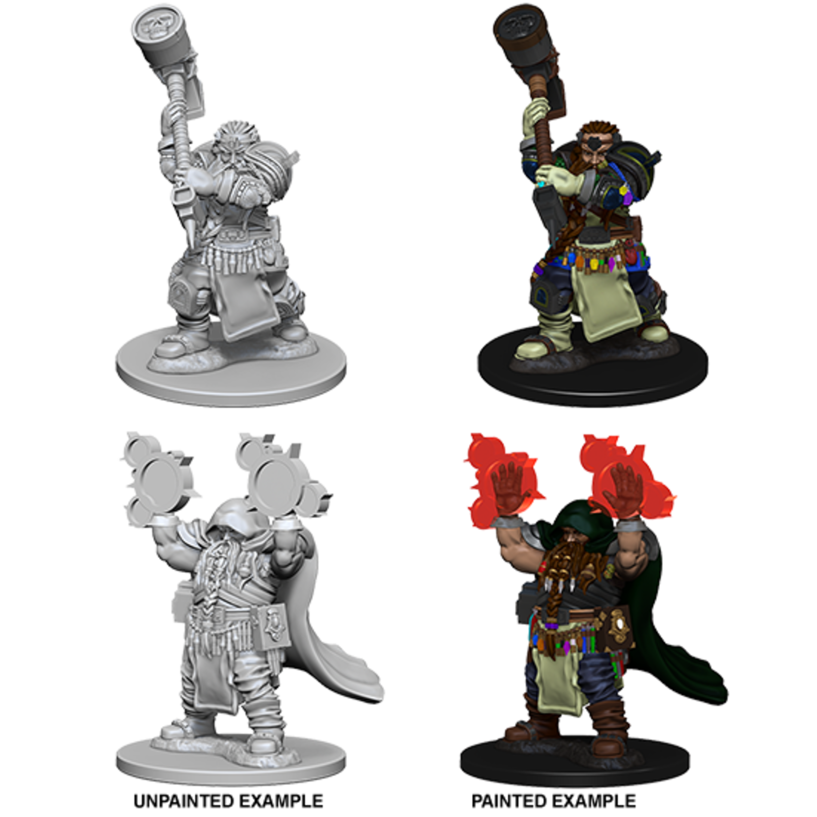 WizKids D&D Nolzur's Marvelous Miniatures: Dwarf Cleric, Male