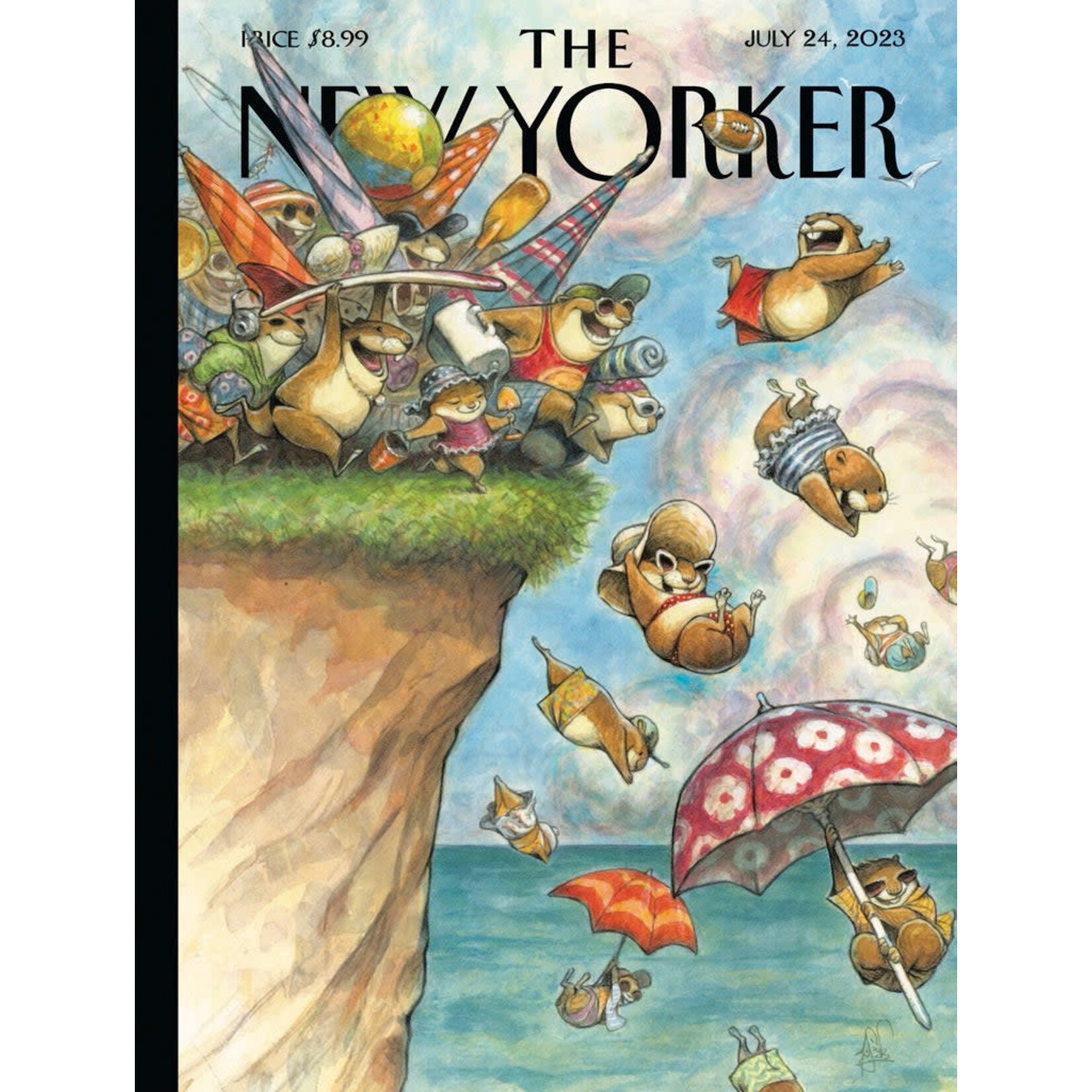 New York Puzzle Co New Yorker, The - To The Sea 1000 Piece Puzzle