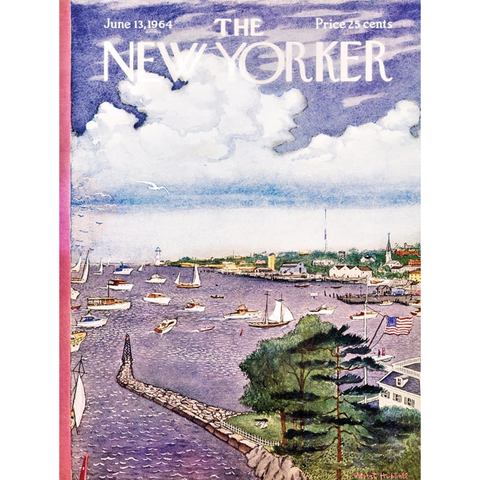 New York Puzzle Co New Yorker, The - Steady Breeze 500 Piece Puzzle