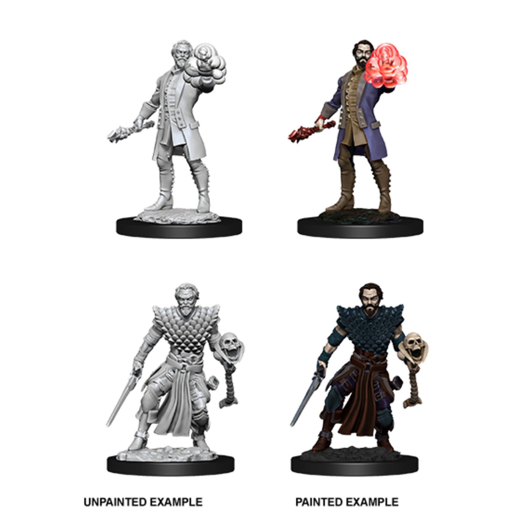 WizKids D&D Nolzur's Marvelous Miniatures: Human Warlock, Male