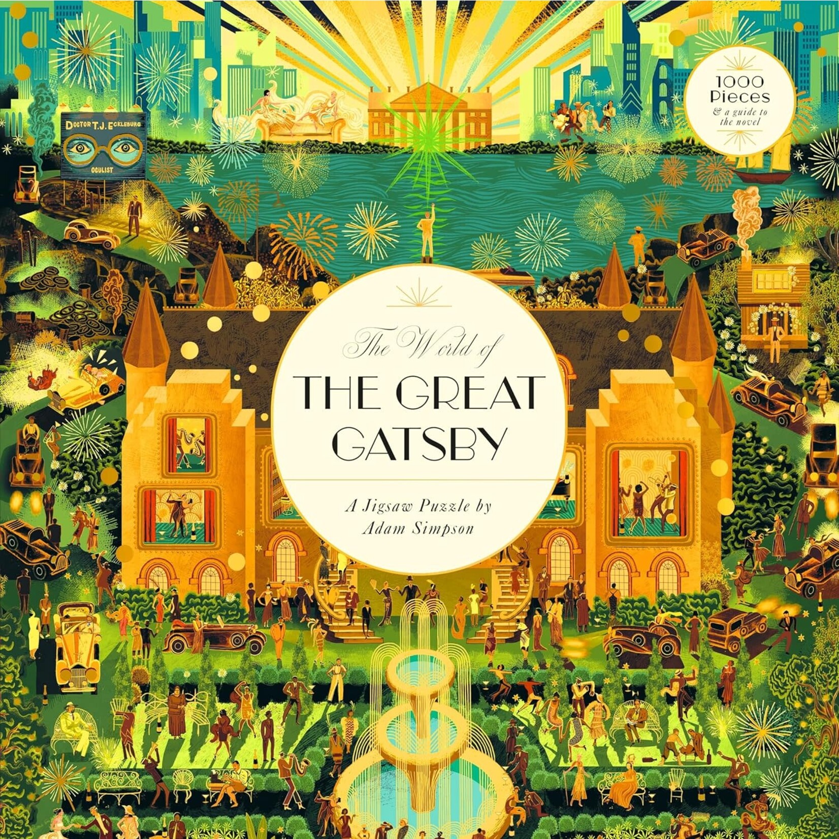 Laurence King The World of The Great Gatsby 1000 Piece Jigsaw Puzzle
