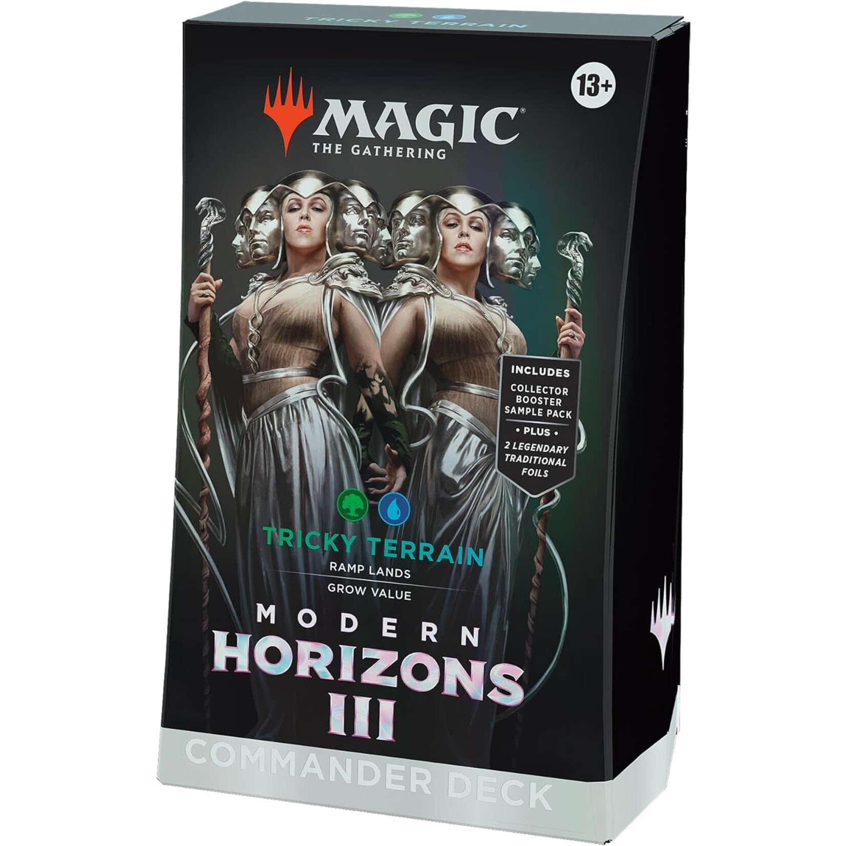 Wizards of the Coast Modern Horizons 3 Commander Deck - Tricky Terrain