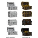 WizKids D&D Deep Cut Unpainted Miniatures: Chests