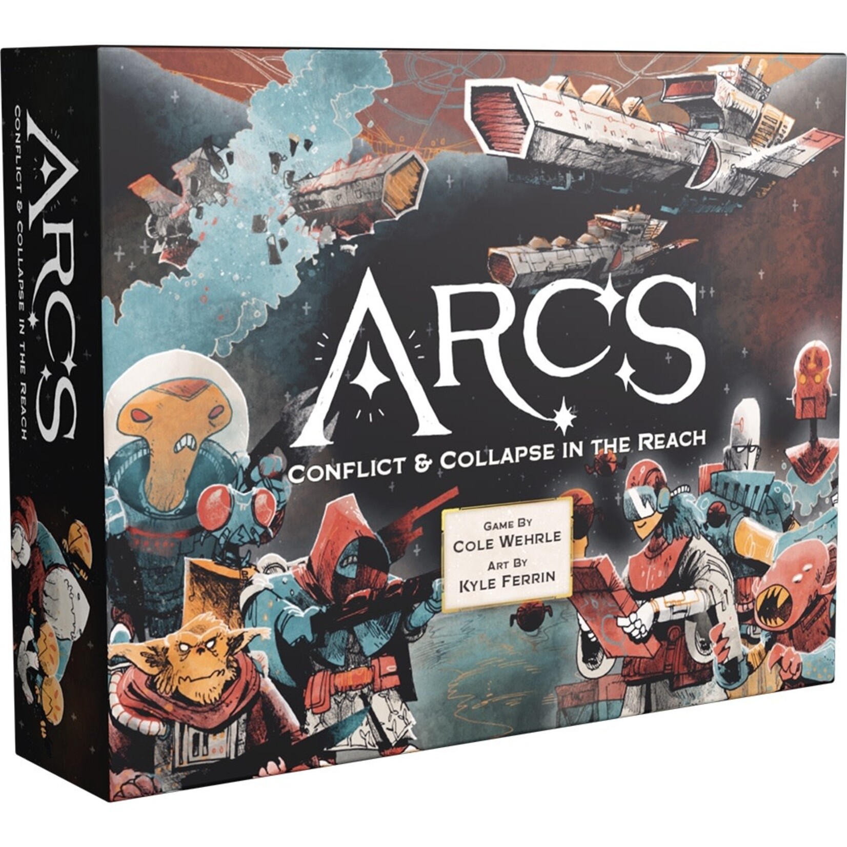 Leder Games Arcs:  Conflict & Collapse in the Reach