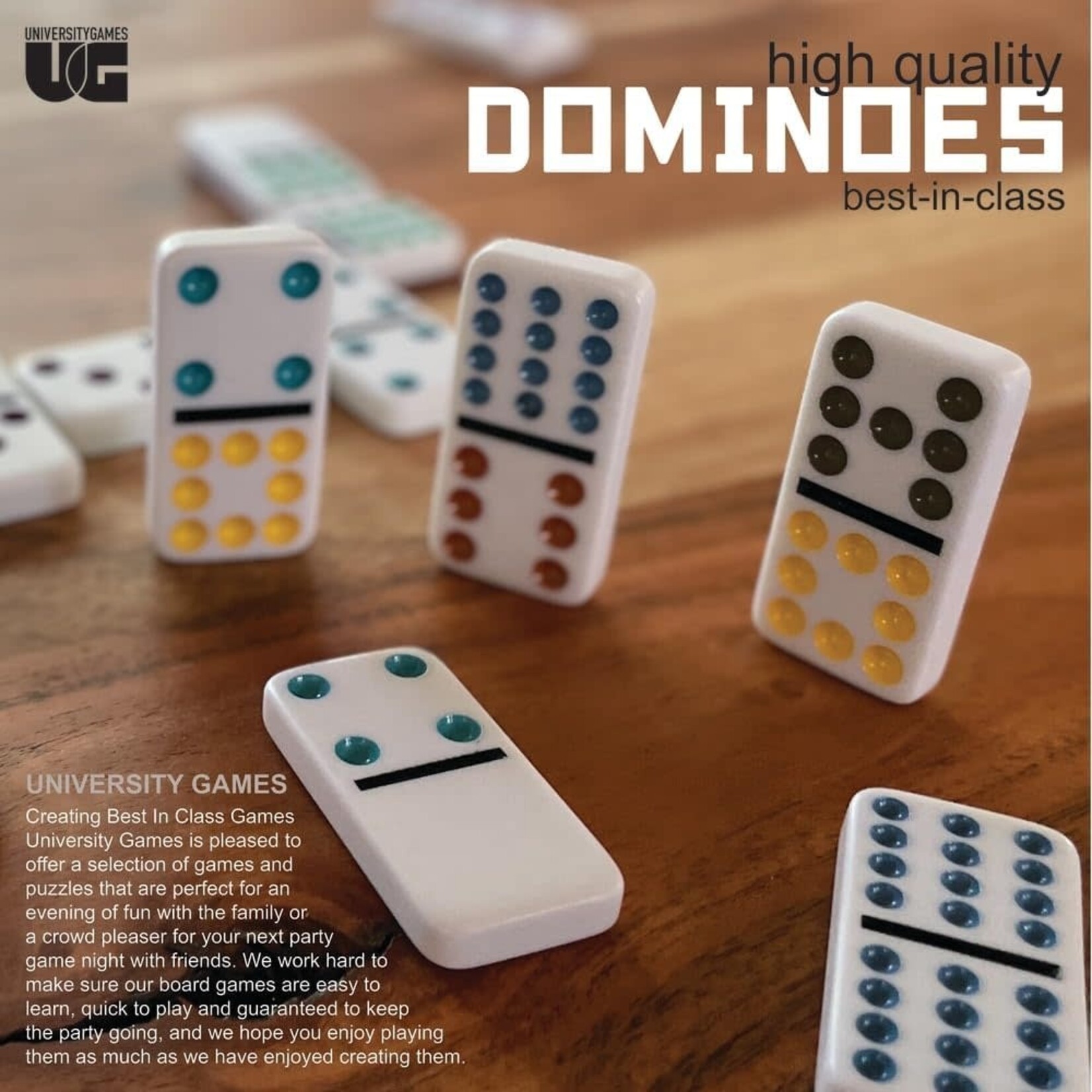 University Games Basic Dominoes - Double 6