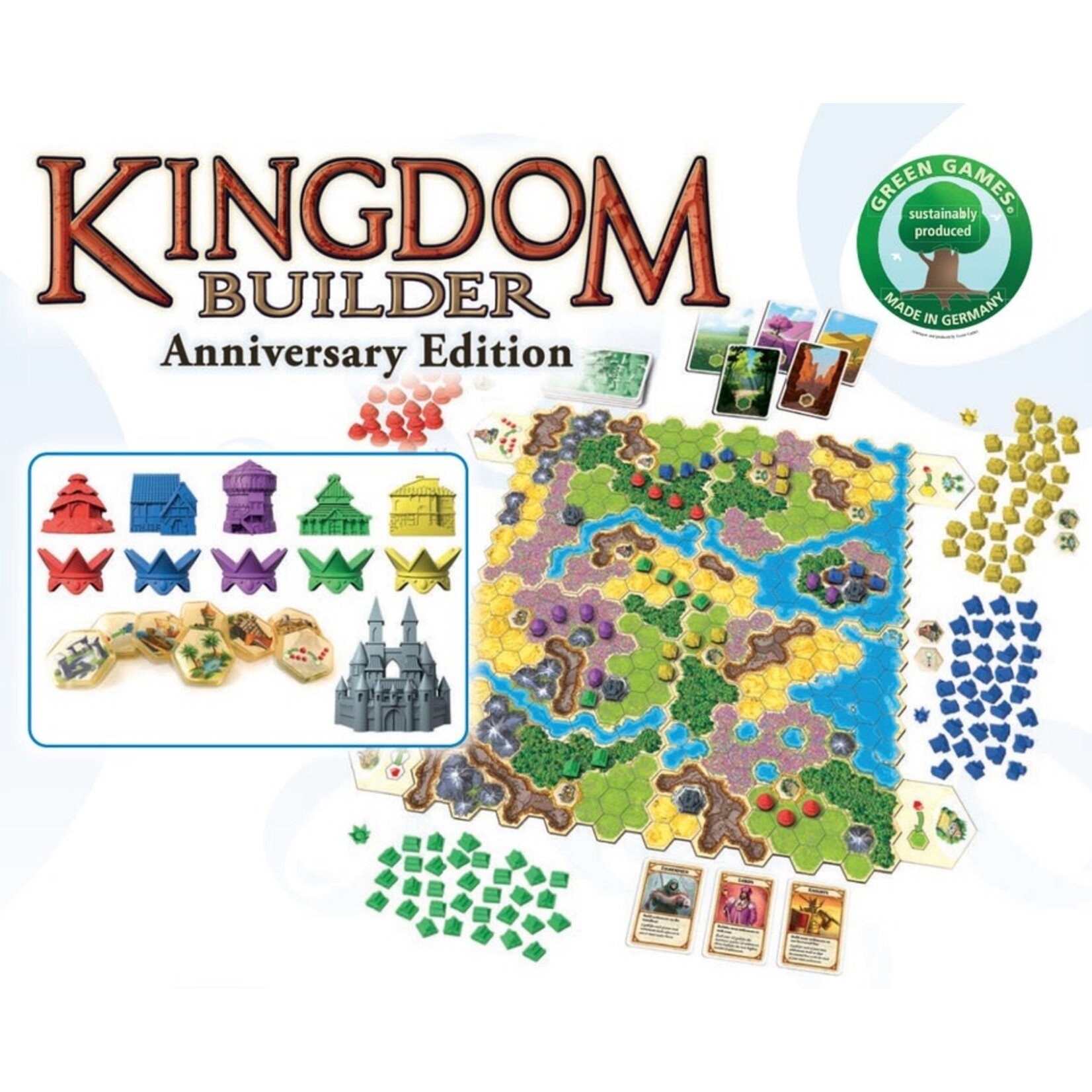 Queen Games Kingdom Builder: Anniversary Edition