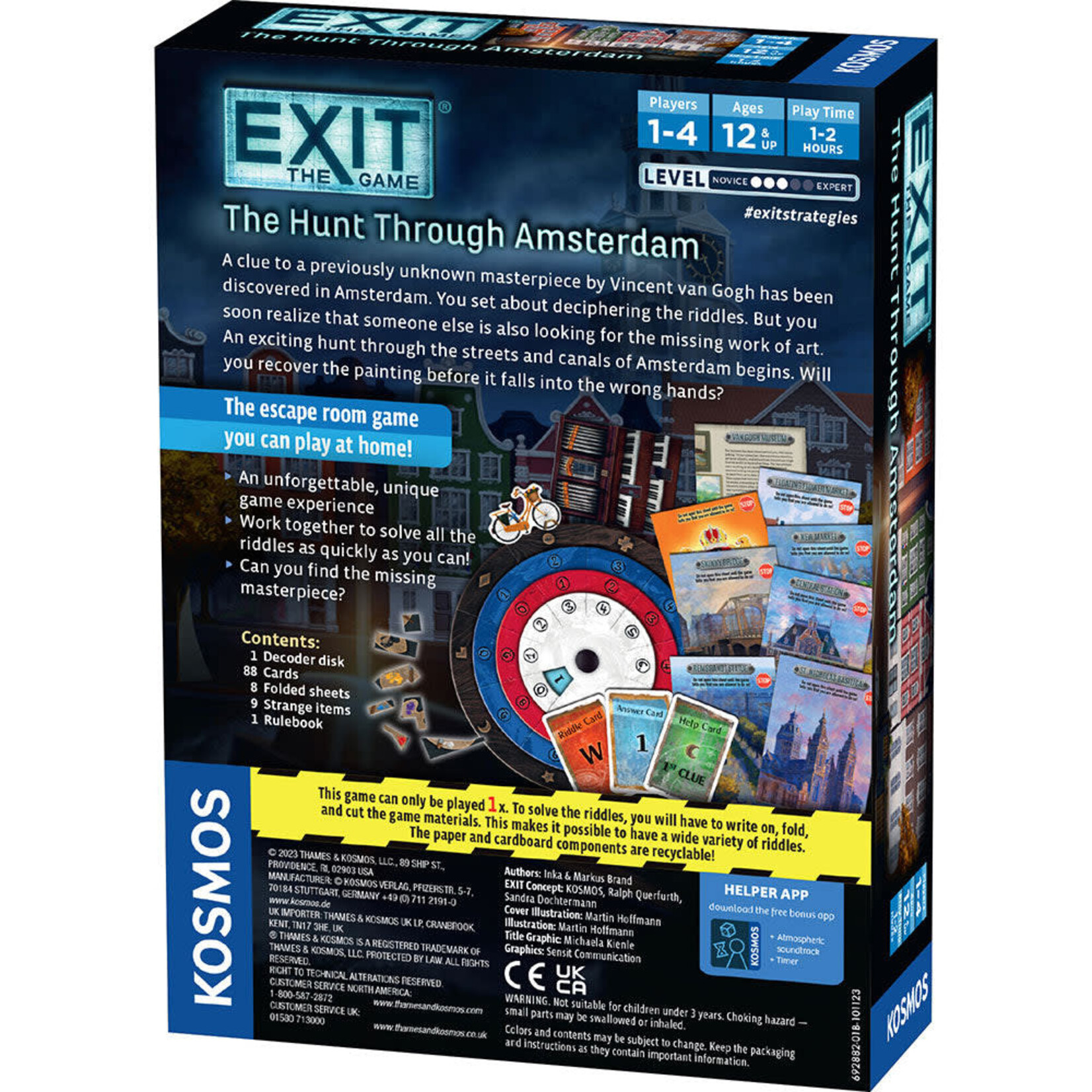 Thames & Kosmos Exit: The Hunt Through Amsterdam