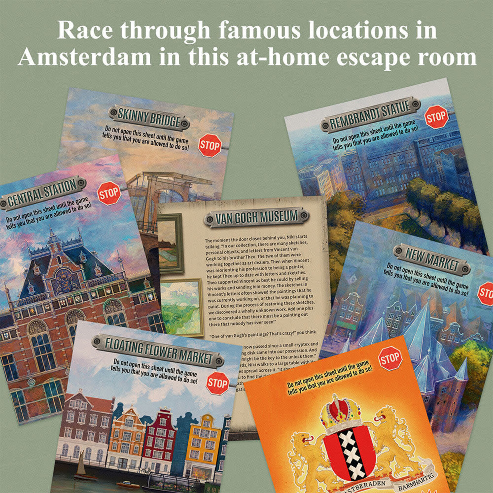 Thames & Kosmos Exit: Hunt Through Amsterdam, The