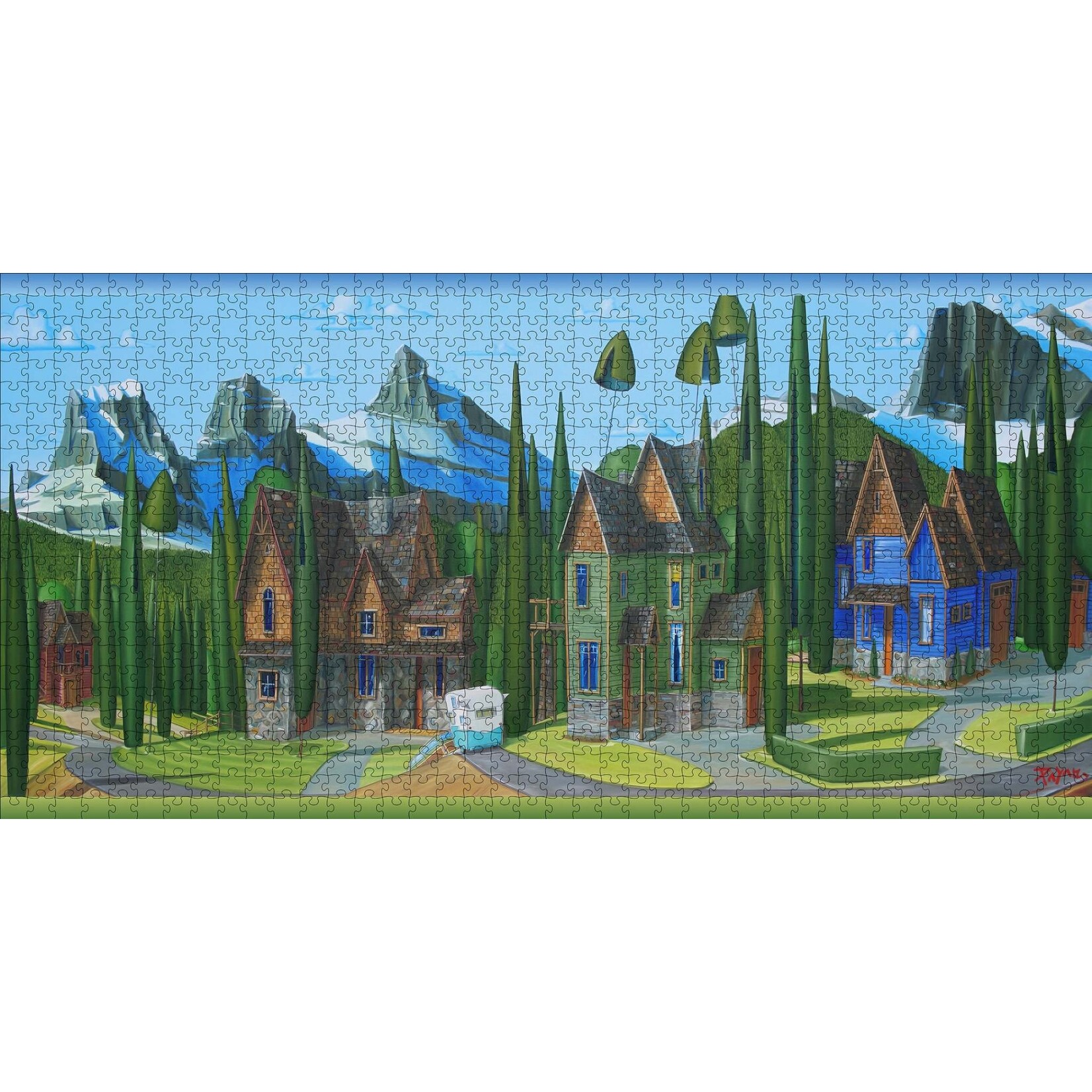 Pomegranate Glenn Payan: Happy Days Are Here Again 1000-Piece Jigsaw Puzzle