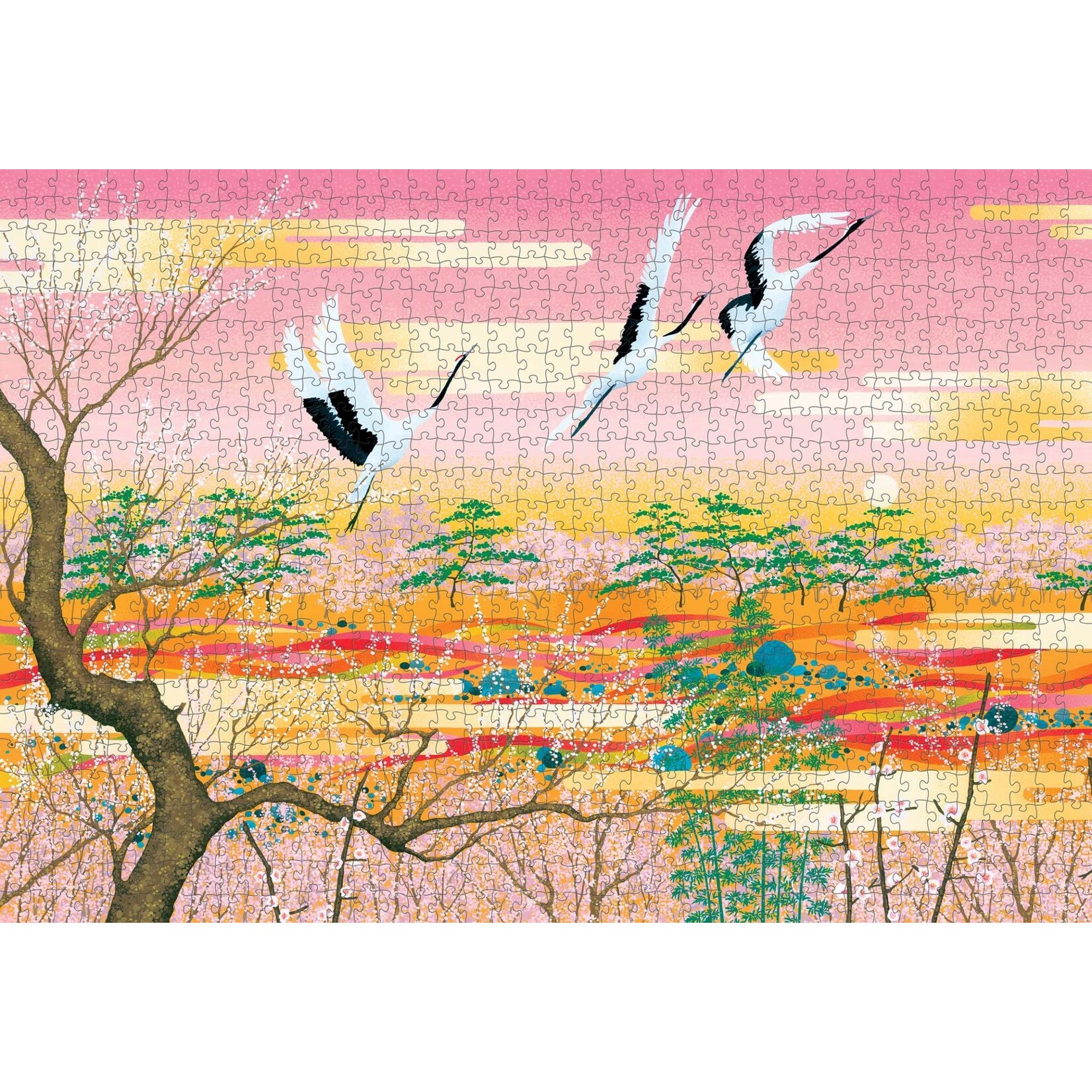 Pomegranate Masayoshi Mizuho 1000-Piece Jigsaw Puzzle