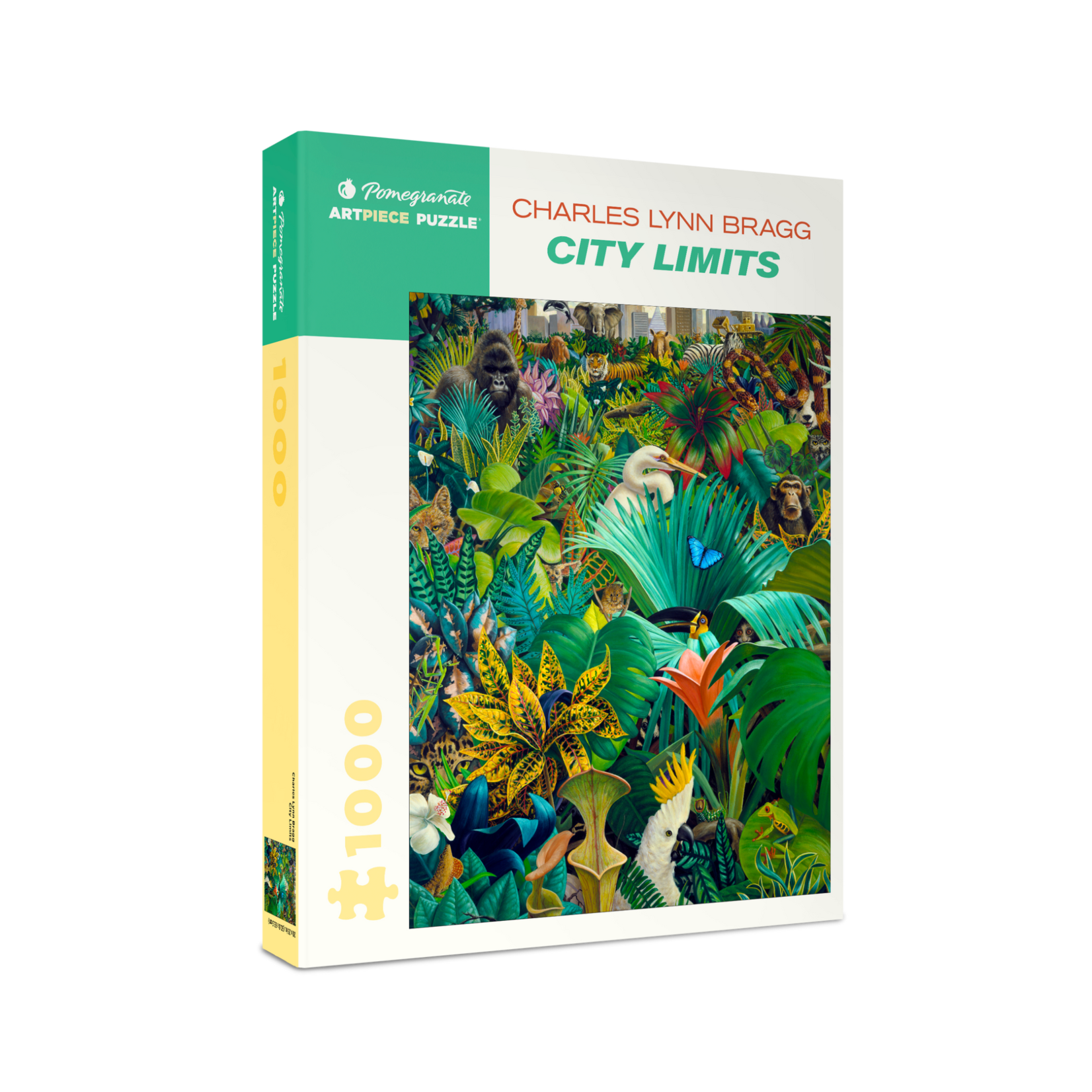 Pomegranate Charles Lynn Bragg: City Limits 1000-Piece Jigsaw Puzzle