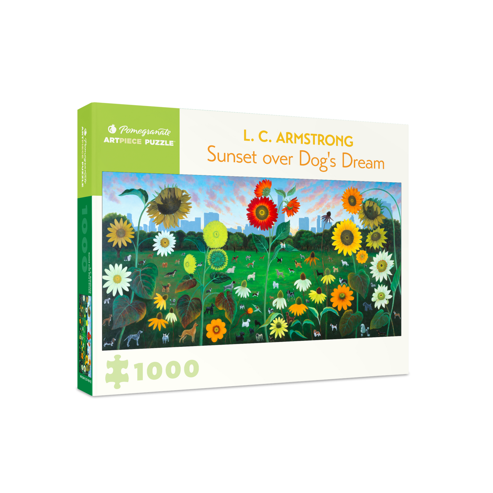 Pomegranate L. C. Armstrong: Sunset over Dog's Dream 1000-Piece Jigsaw Puzzle