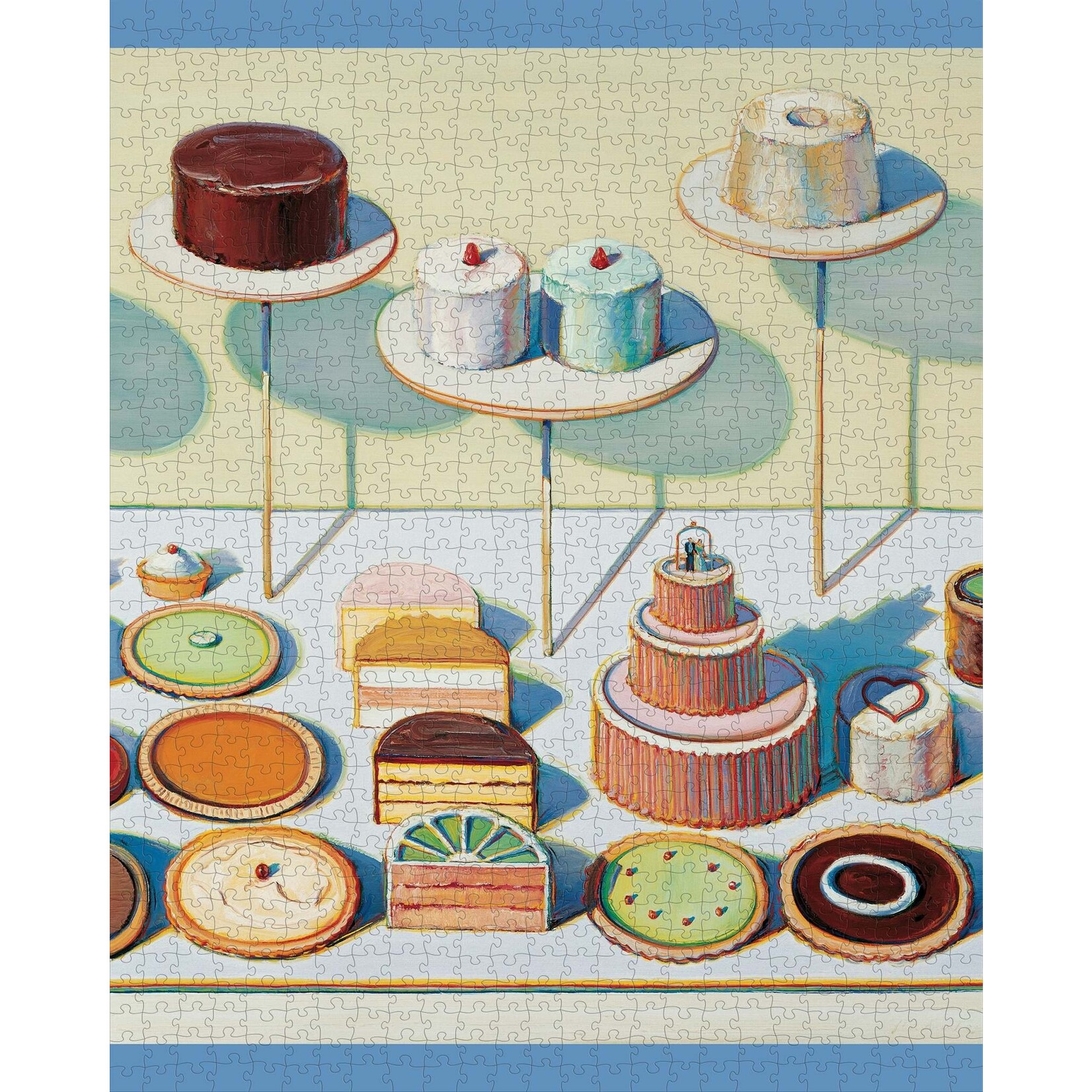 Pomegranate Wayne Thiebaud: Cakes & Pies 1000-piece Jigsaw Puzzle