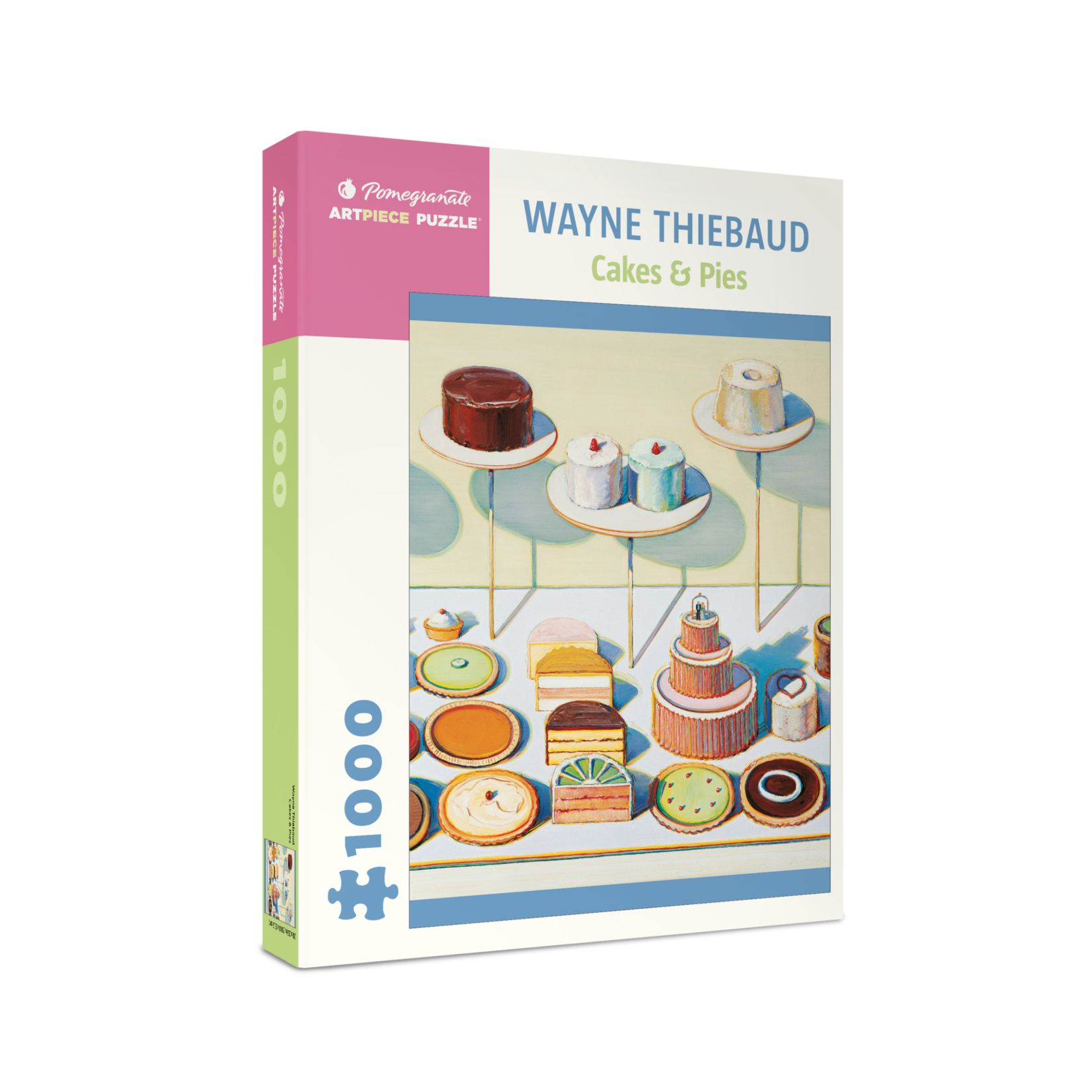 Pomegranate Wayne Thiebaud: Cakes & Pies 1000-piece Jigsaw Puzzle