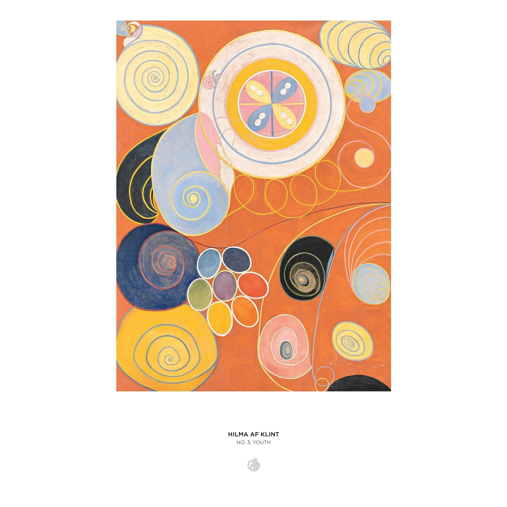 Pomegranate Hilma af Klint: No. 3, Youth 1000-Piece Jigsaw Puzzle