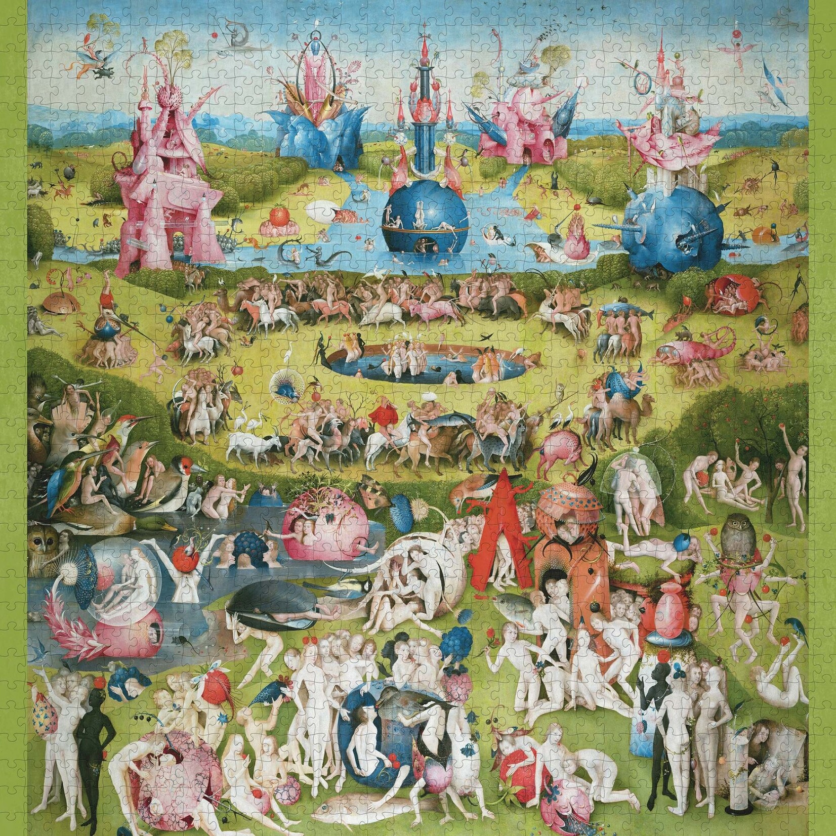 Pomegranate Hieronymus Bosch: The Garden of Earthly Delights 1000-Piece Jigsaw Puzzle