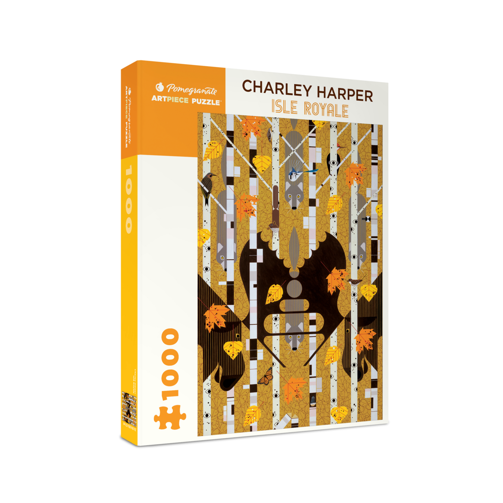 Pomegranate Charley Harper: Isle Royale 1000-Piece Jigsaw Puzzle