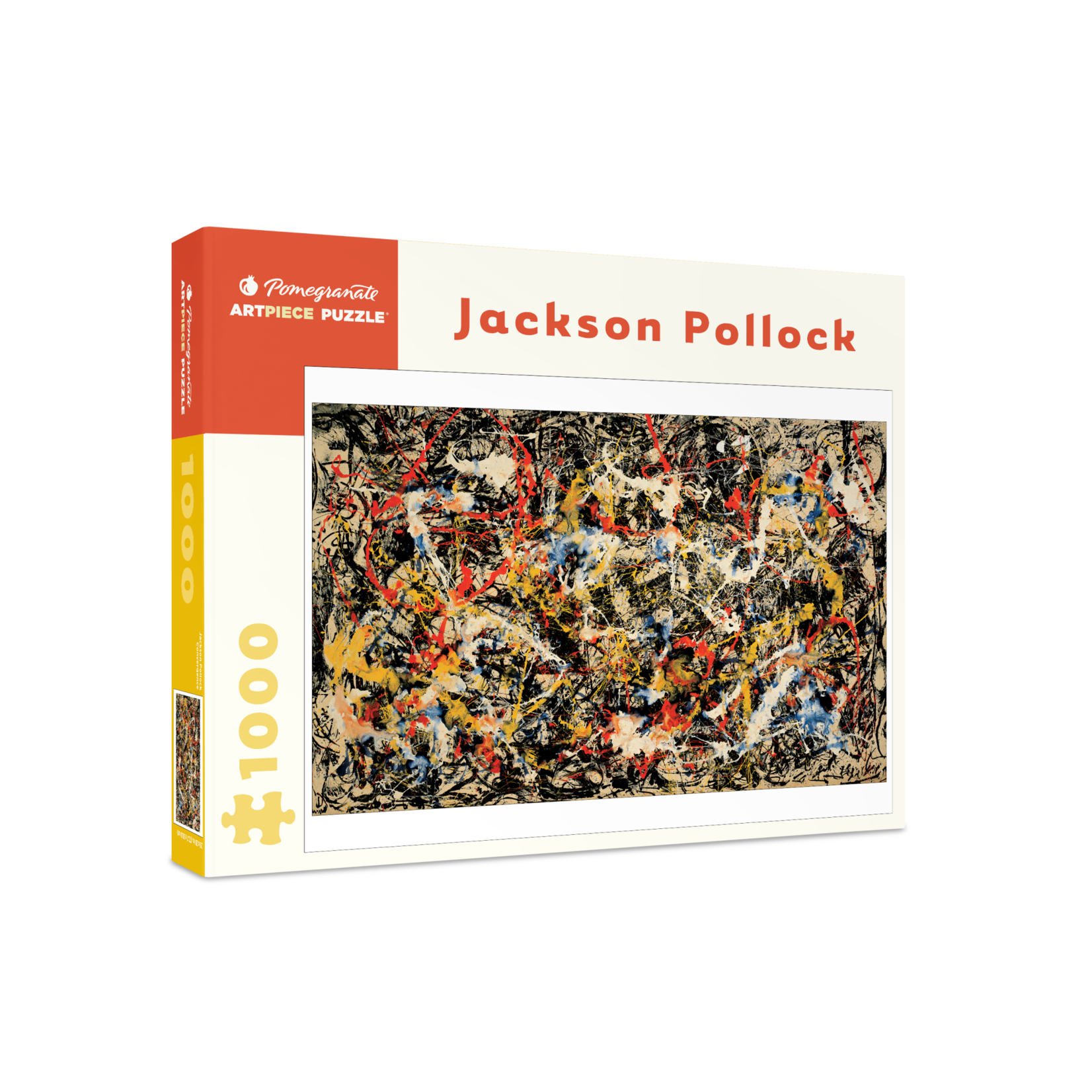 Pomegranate Jackson Pollock: Convergence 1000-piece Jigsaw Puzzle