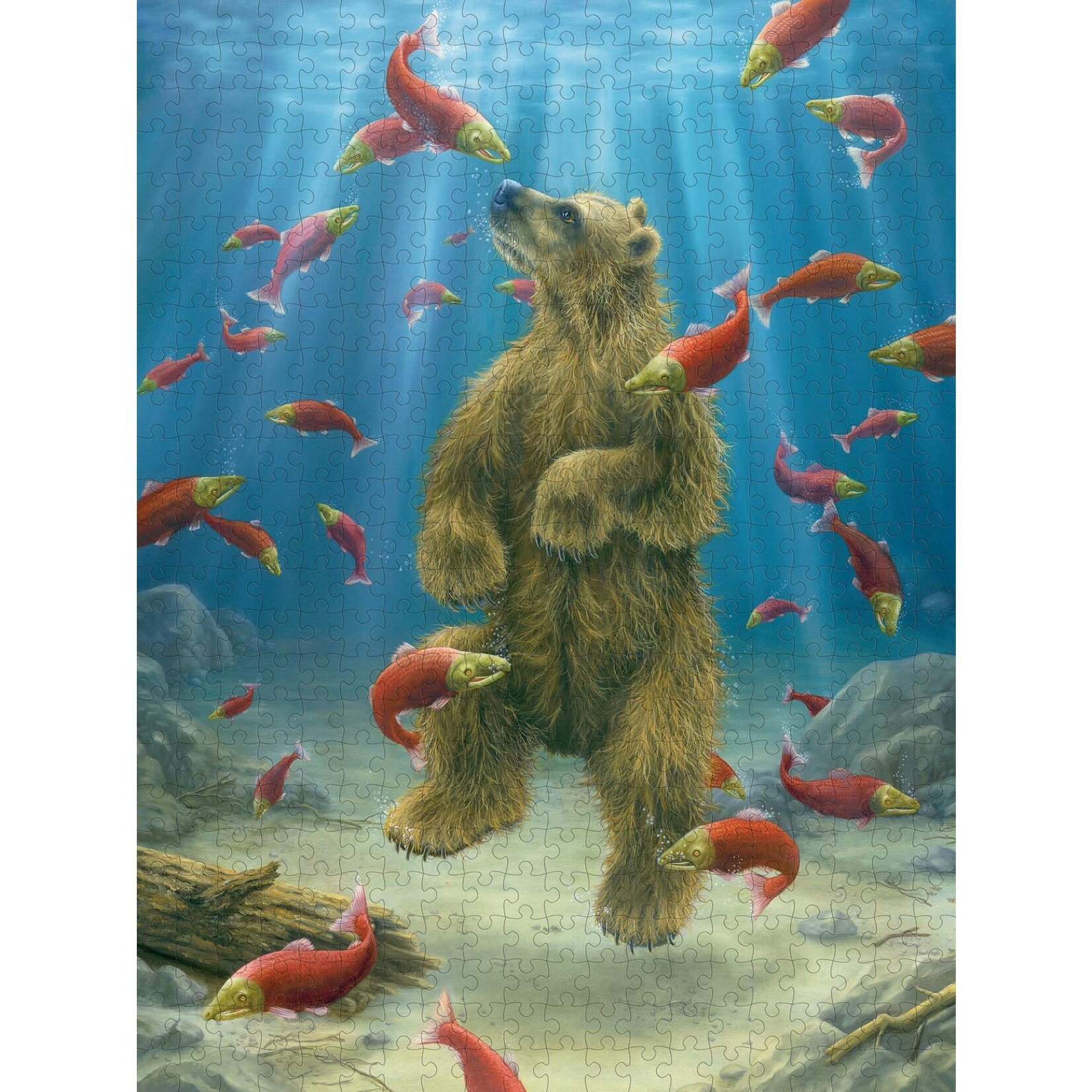 Pomegranate Robert Bissell: The Swimmer 500-piece Jigsaw Puzzle