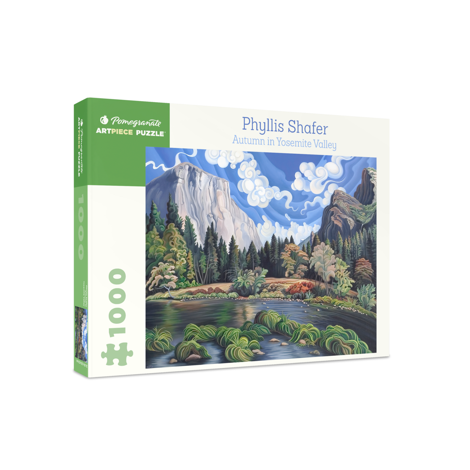 Pomegranate Phyllis Shafer: Autumn in Yosemite Valley 1000-Piece Jigsaw Puzzle
