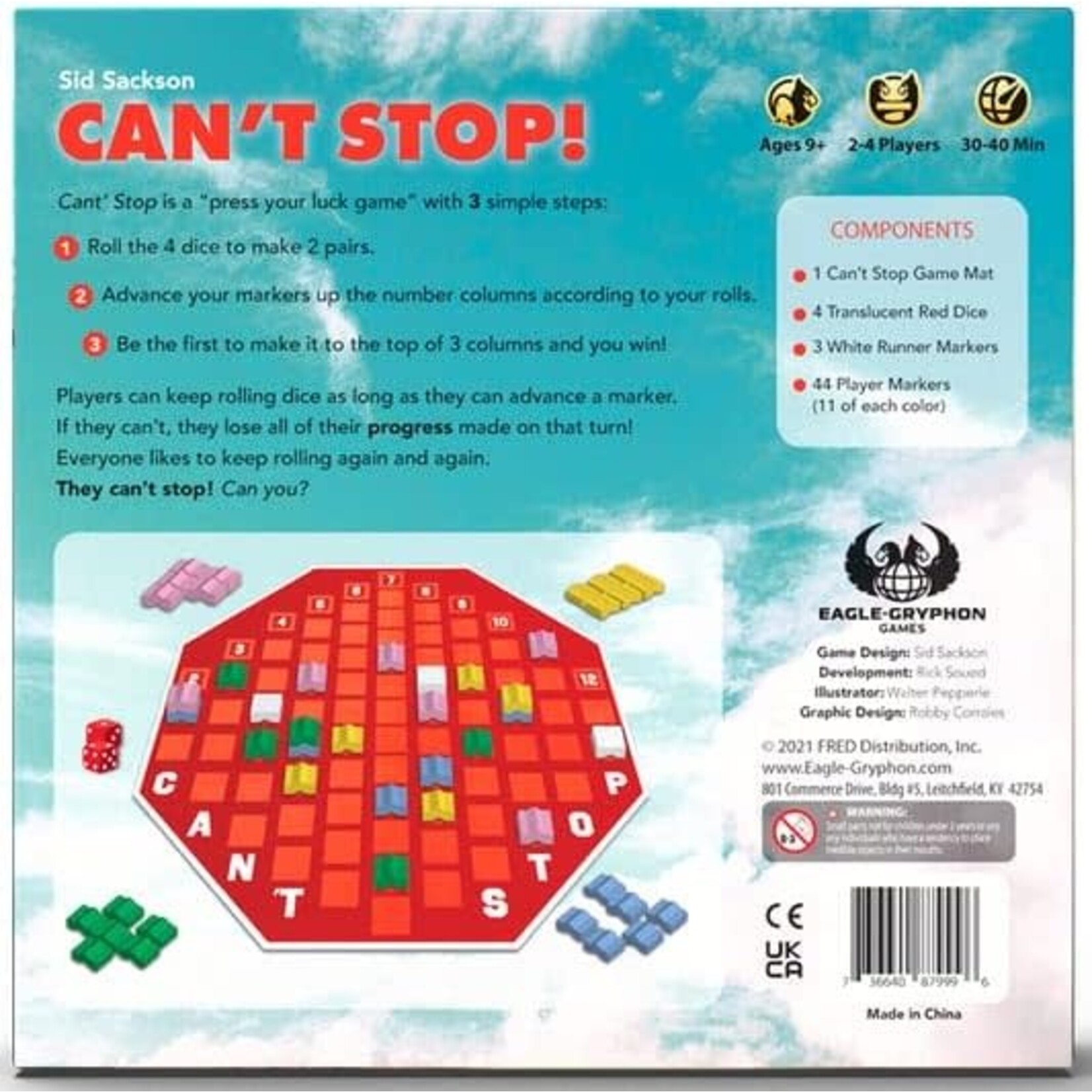 Eagle-Gryphon Games Can't Stop