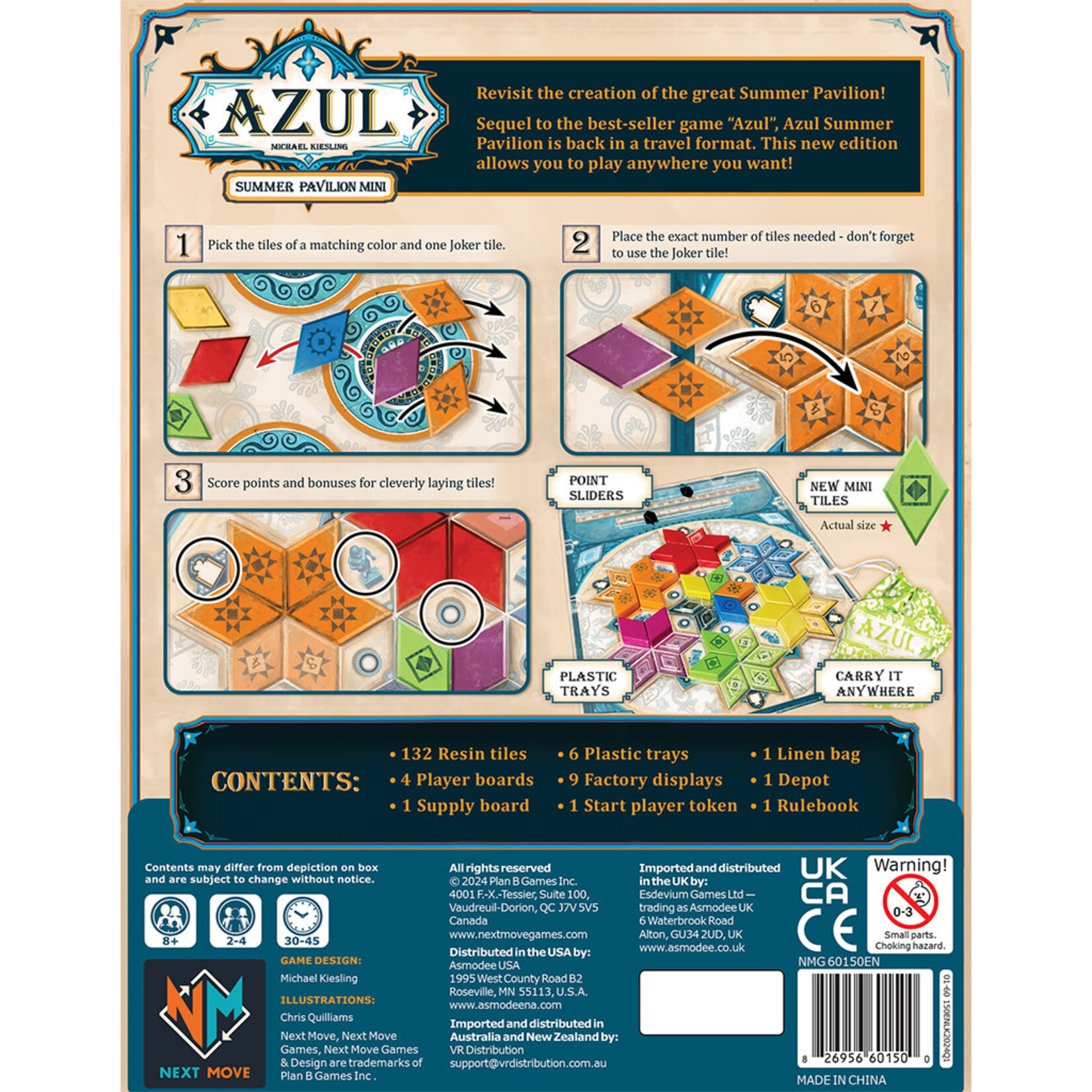 Next Move Games Azul: Summer Pavilion Mini