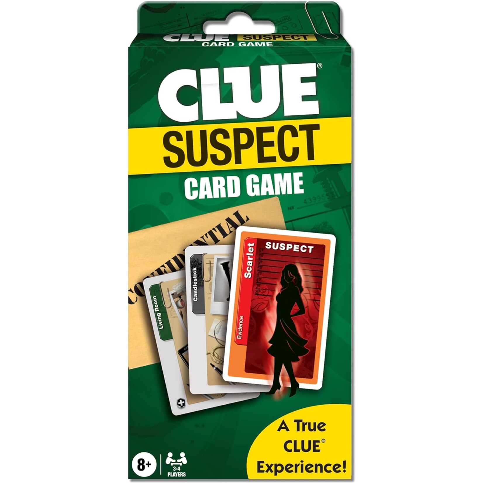 Winning Moves Games Clue Suspect Card Game