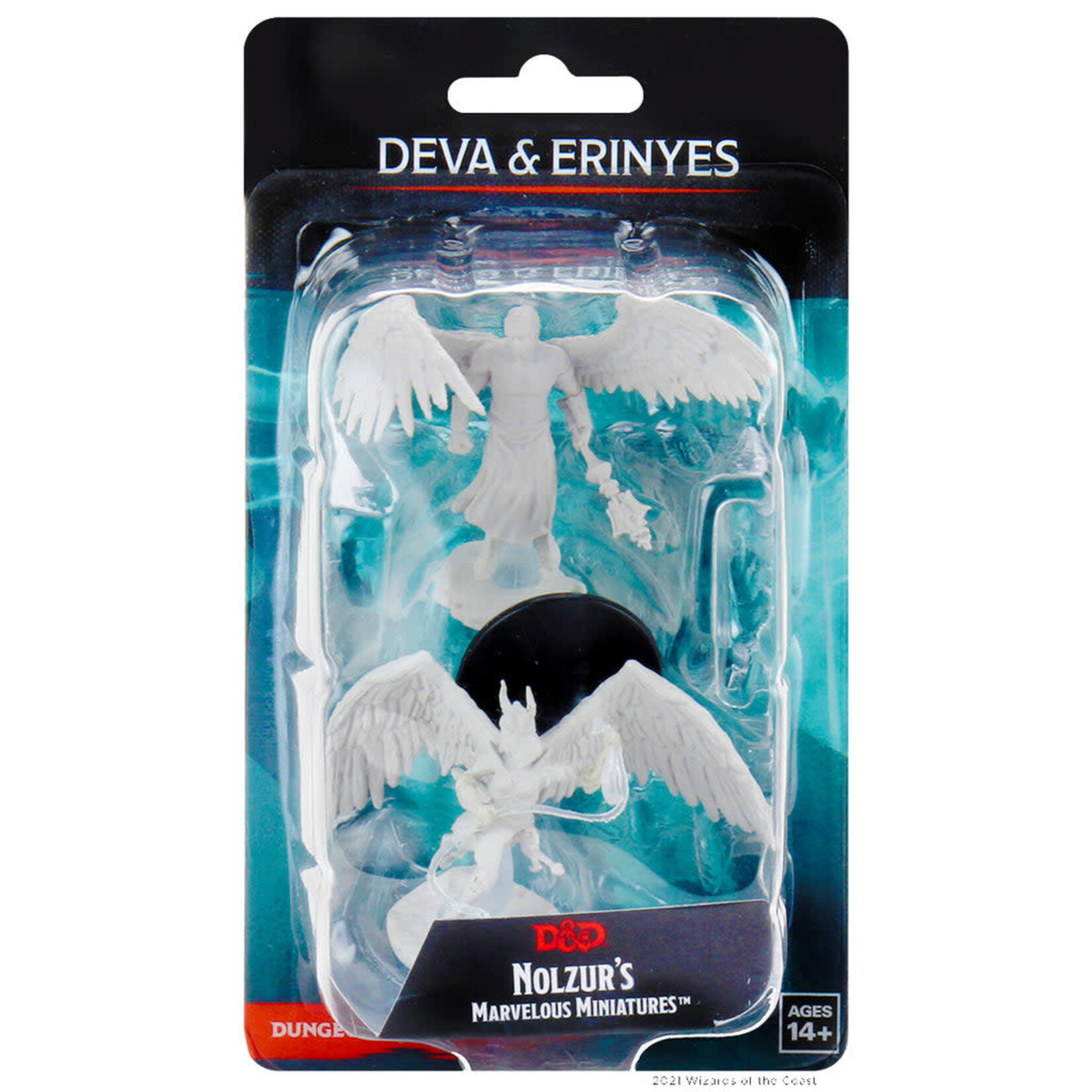 WizKids D&D Nolzur's Marvelous Miniatures: Deva & Erinyes