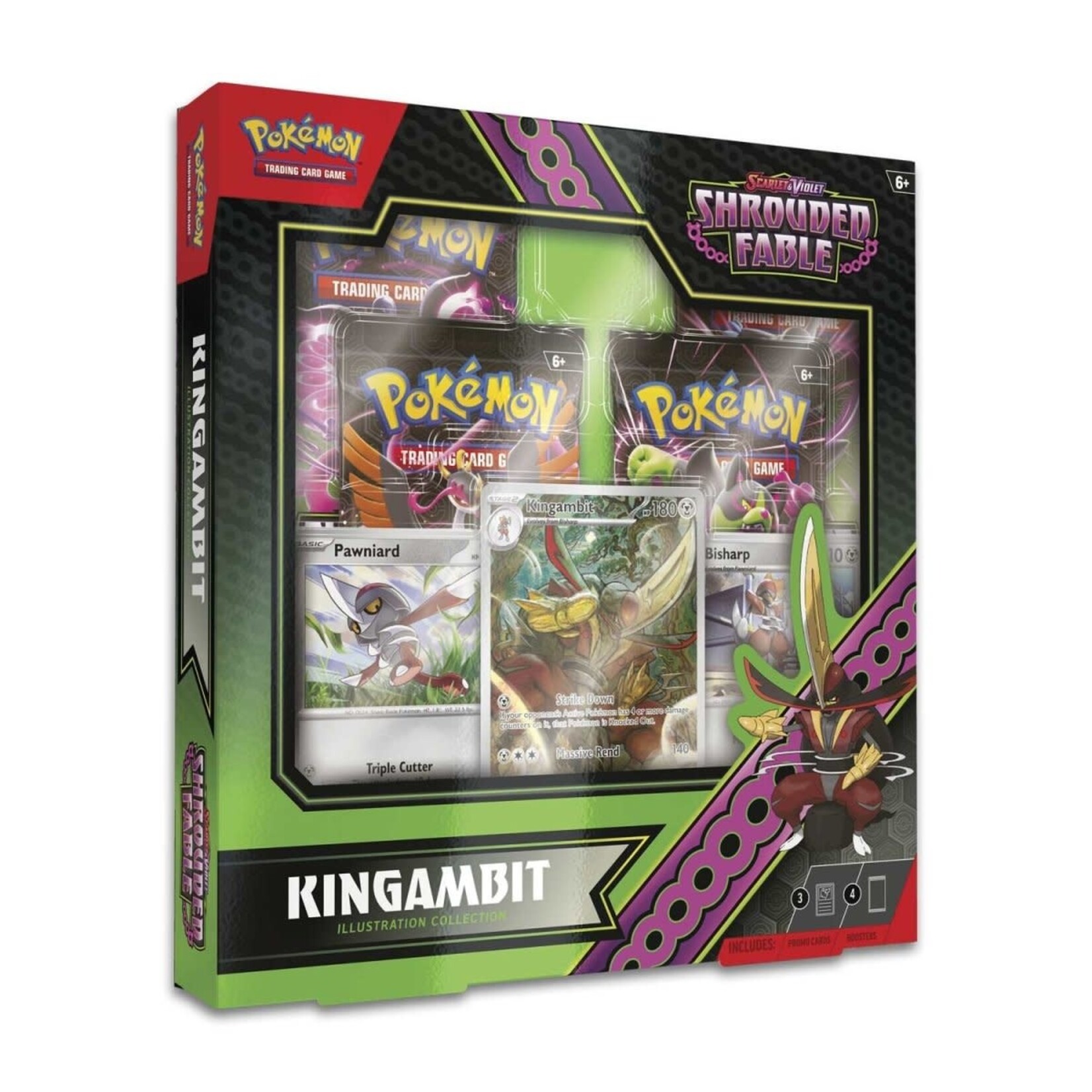 Pokémon TCG: Scarlet & Violet Shrouded Fable Kingambit Illustration Collection