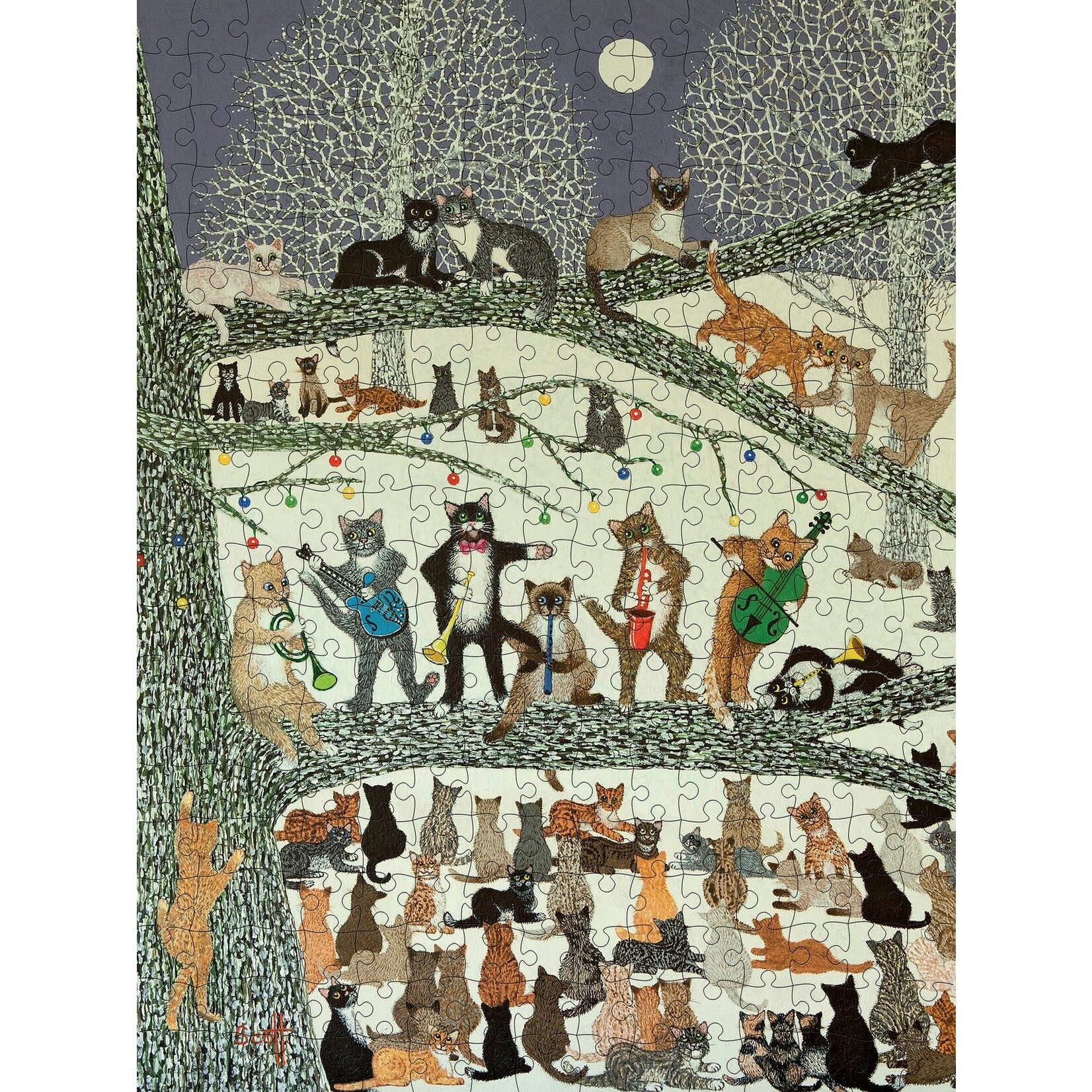 Pomegranate Pat Scott: A Resounding Success 300-Piece Jigsaw Puzzle