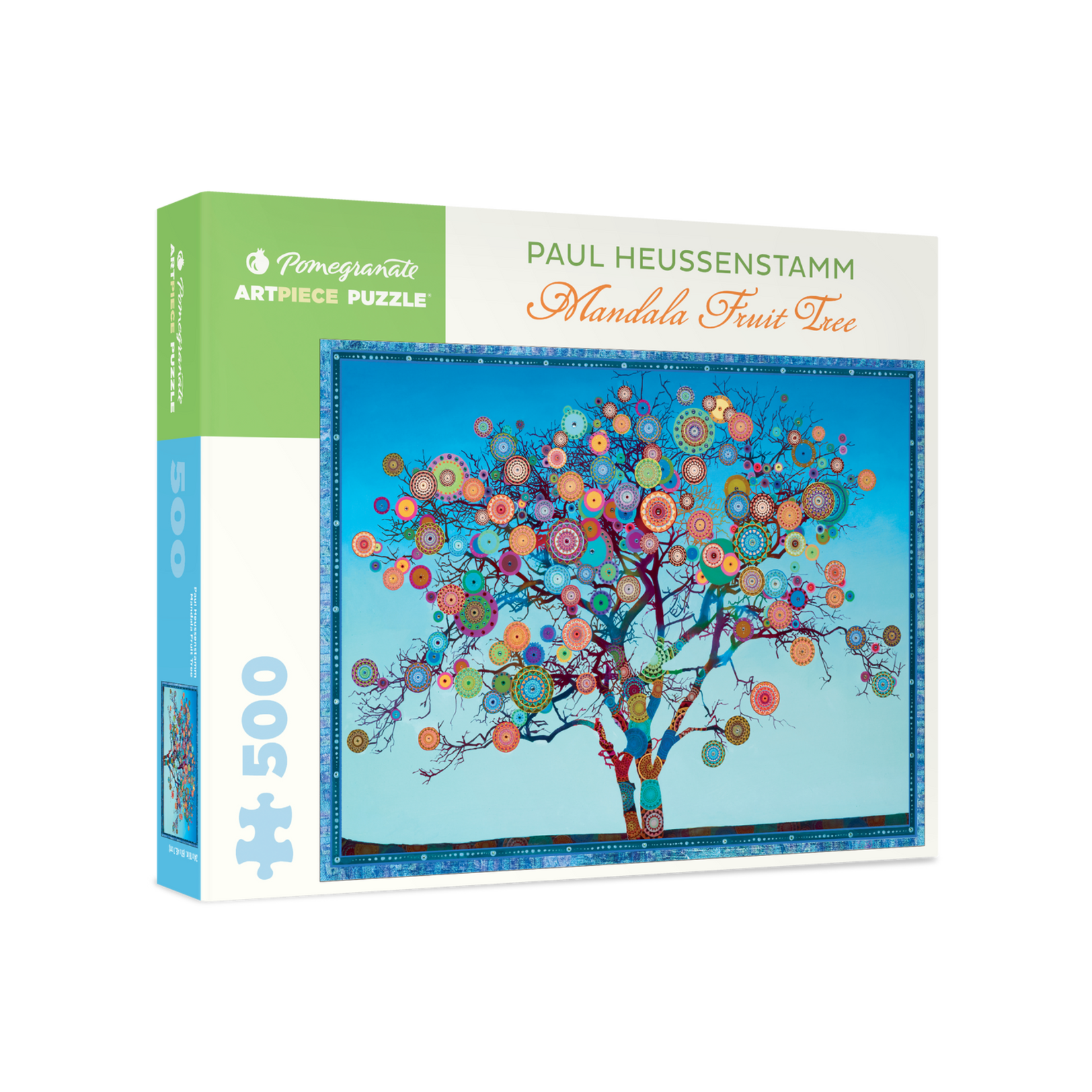 Pomegranate Paul Heussenstamm: Mandala Fruit Tree 500-Piece Jigsaw Puzzle