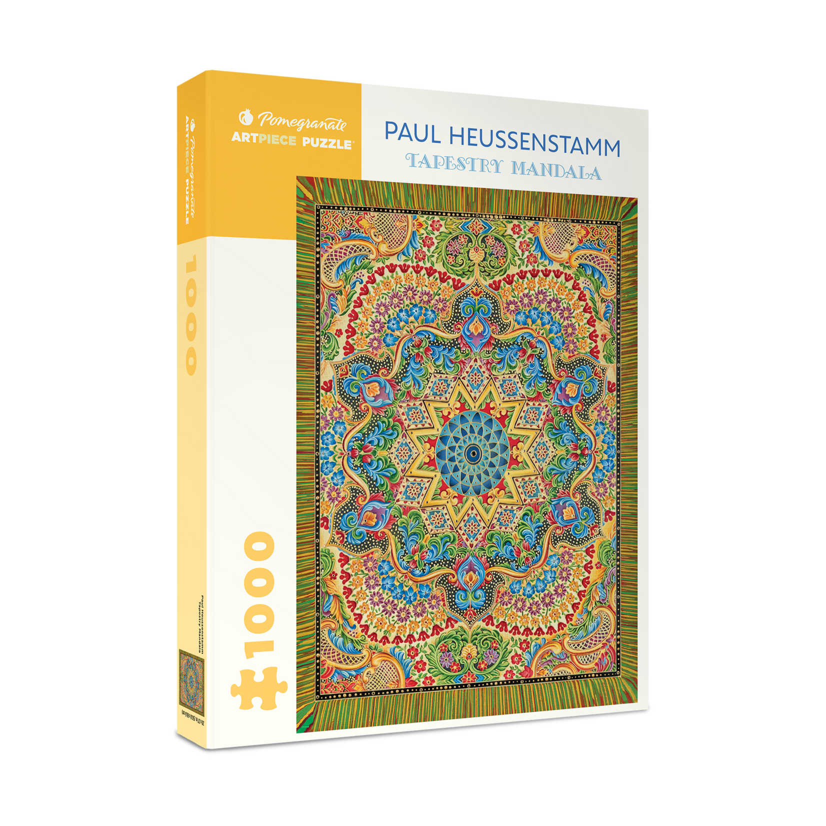 Pomegranate Paul Heussenstamm: Tapestry Mandala 1000-Piece Jigsaw Puzzle