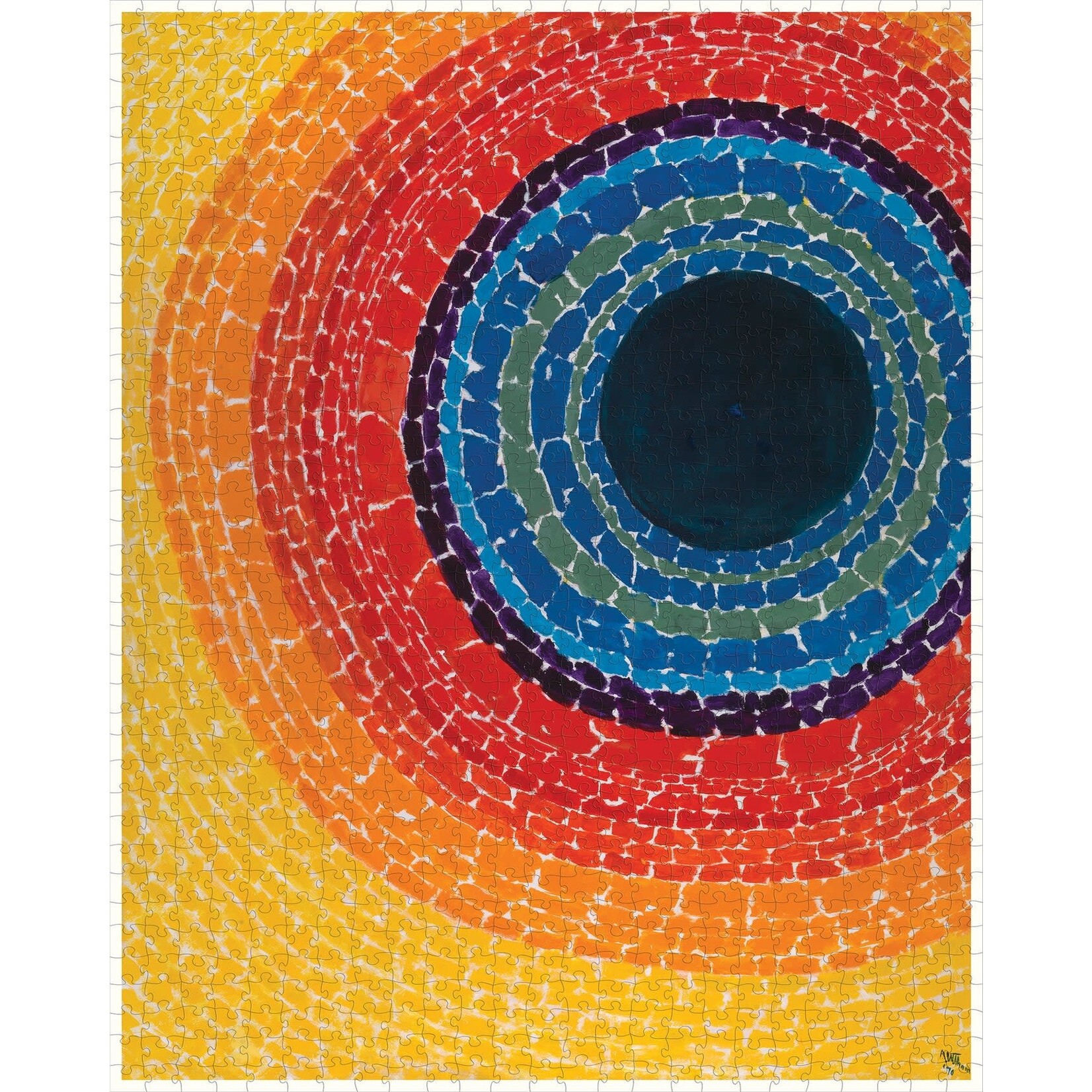 Pomegranate Alma Thomas: The Eclipse 1000-Piece Jigsaw Puzzle