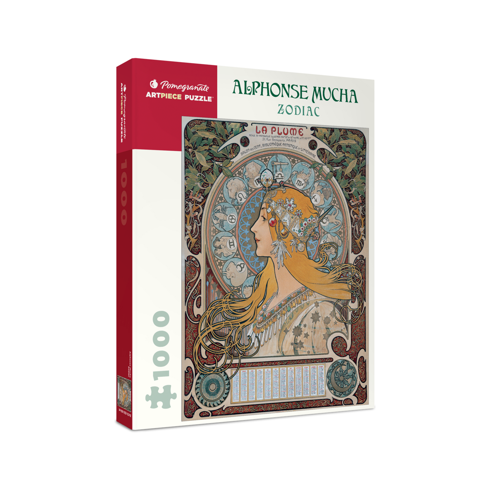 Pomegranate Alphonse Mucha: Zodiac 1000-Piece Jigsaw Puzzle