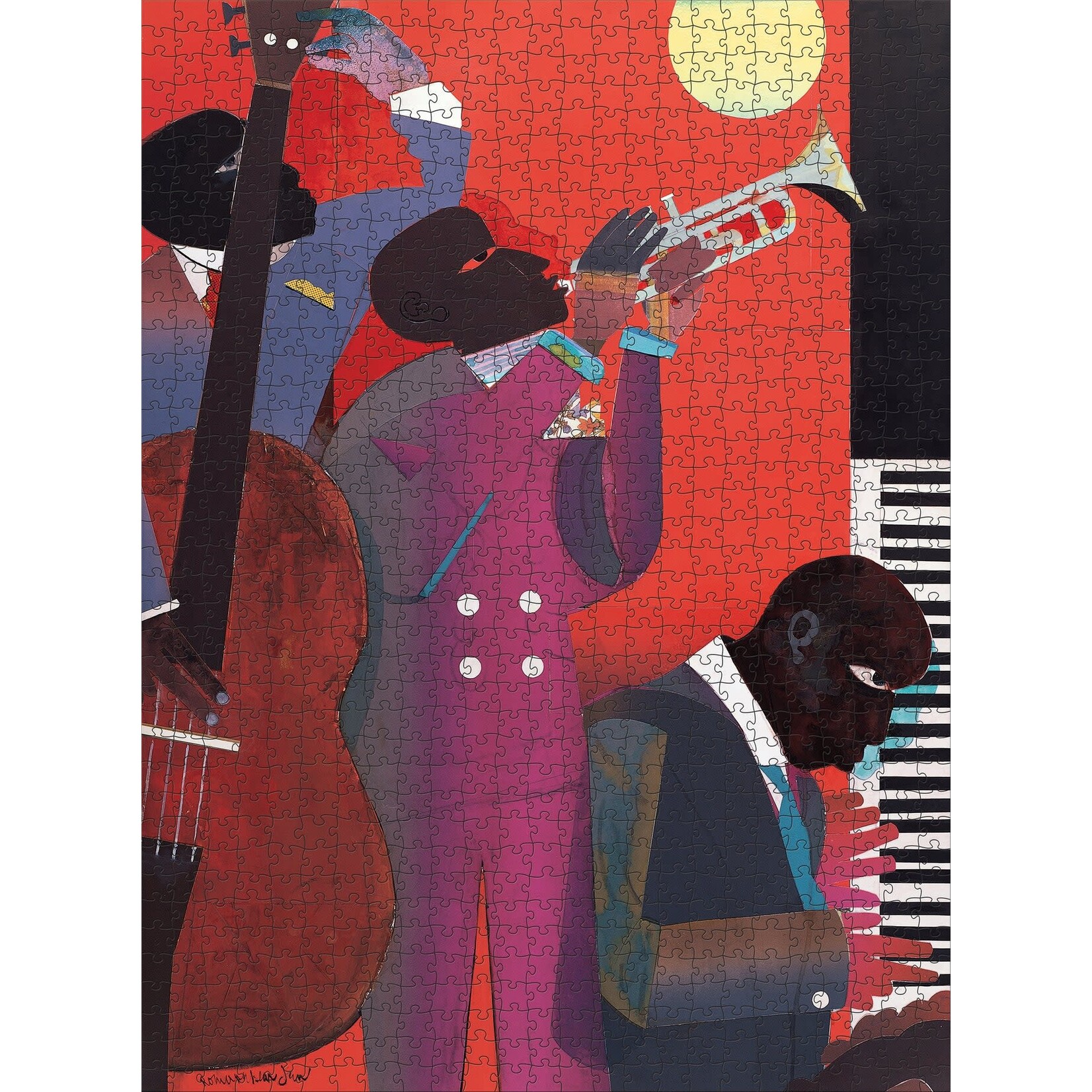 Pomegranate Romare Bearden: Up at Minton’s 1000-Piece Jigsaw Puzzle