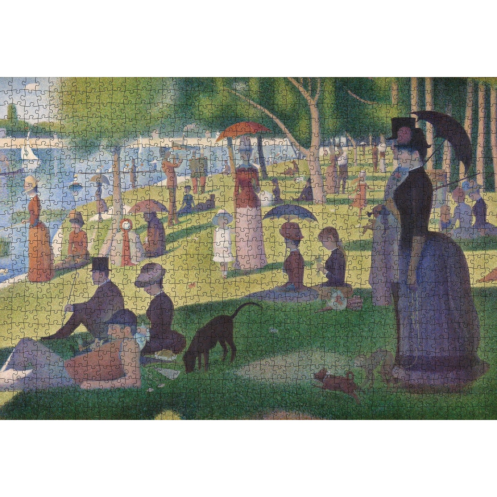 Pomegranate Georges Seurat: A Sunday on La Grande Jatte 1000-Piece Jigsaw Puzzle