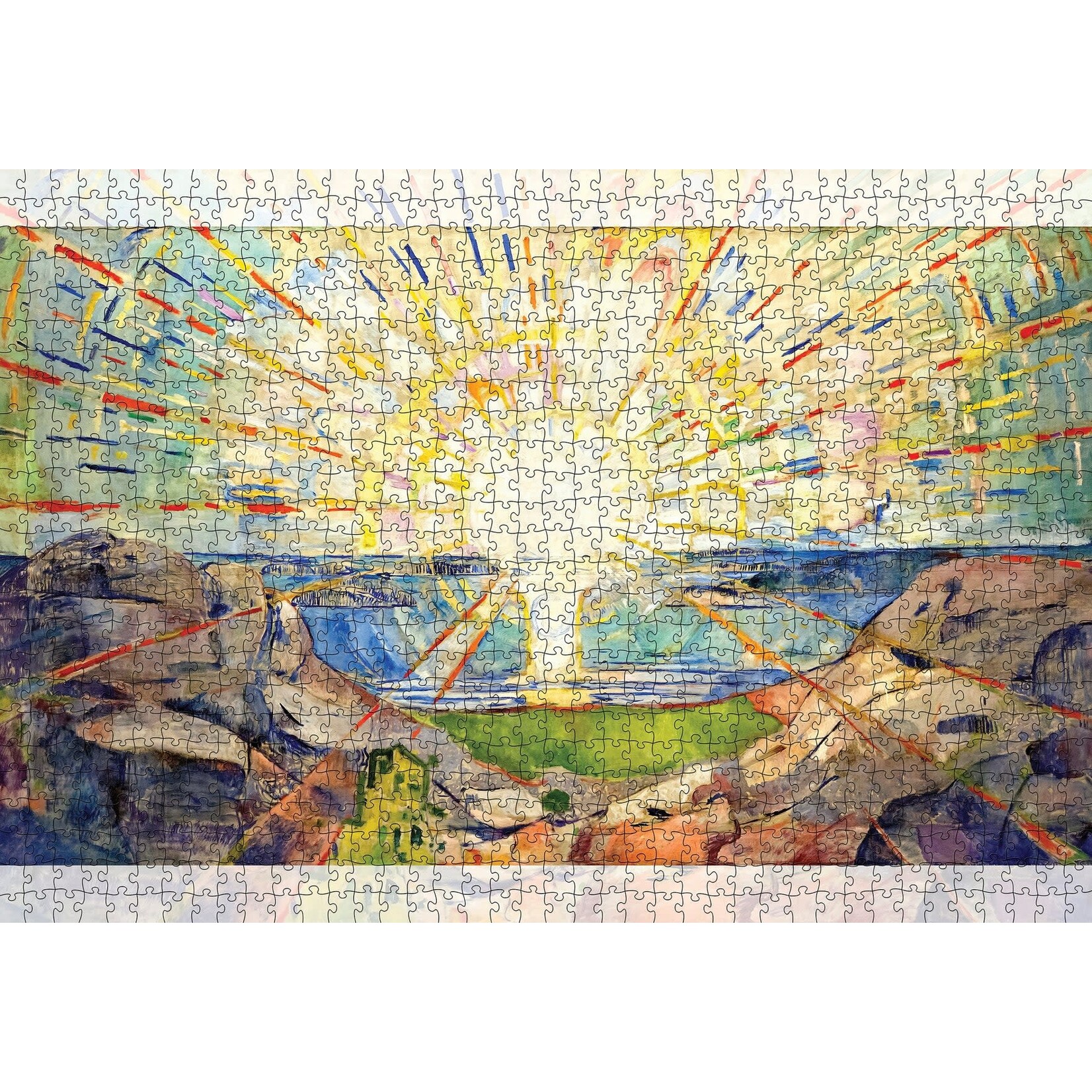 Pomegranate Edvard Munch: The Sun 1000-Piece Jigsaw Puzzle