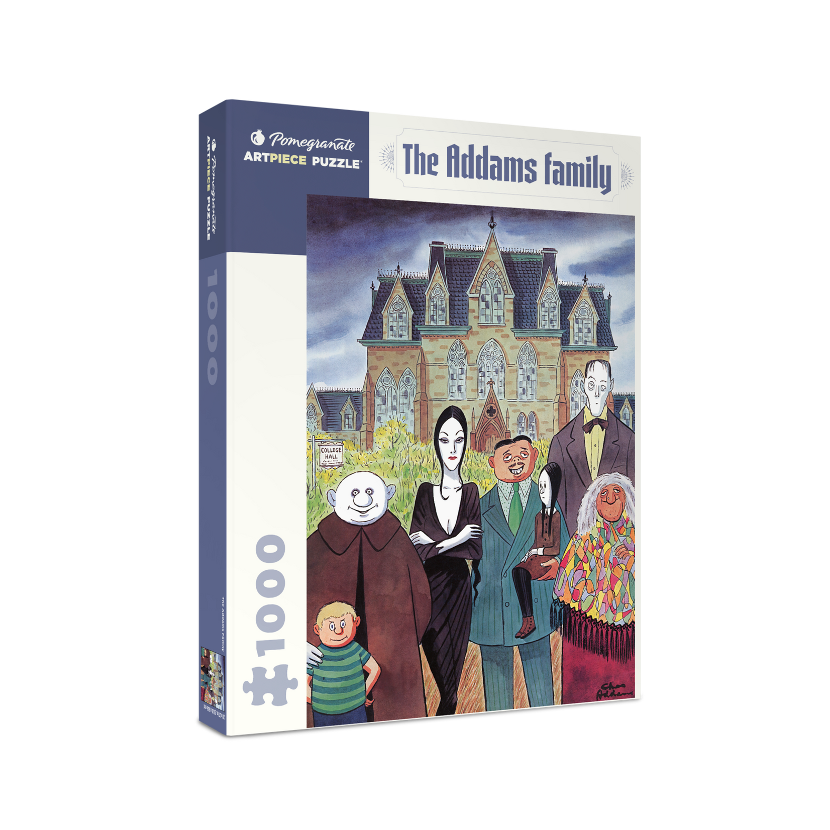 Pomegranate Edward Gorey: Addams Family, The 1000 Piece Jigsaw Puzzle