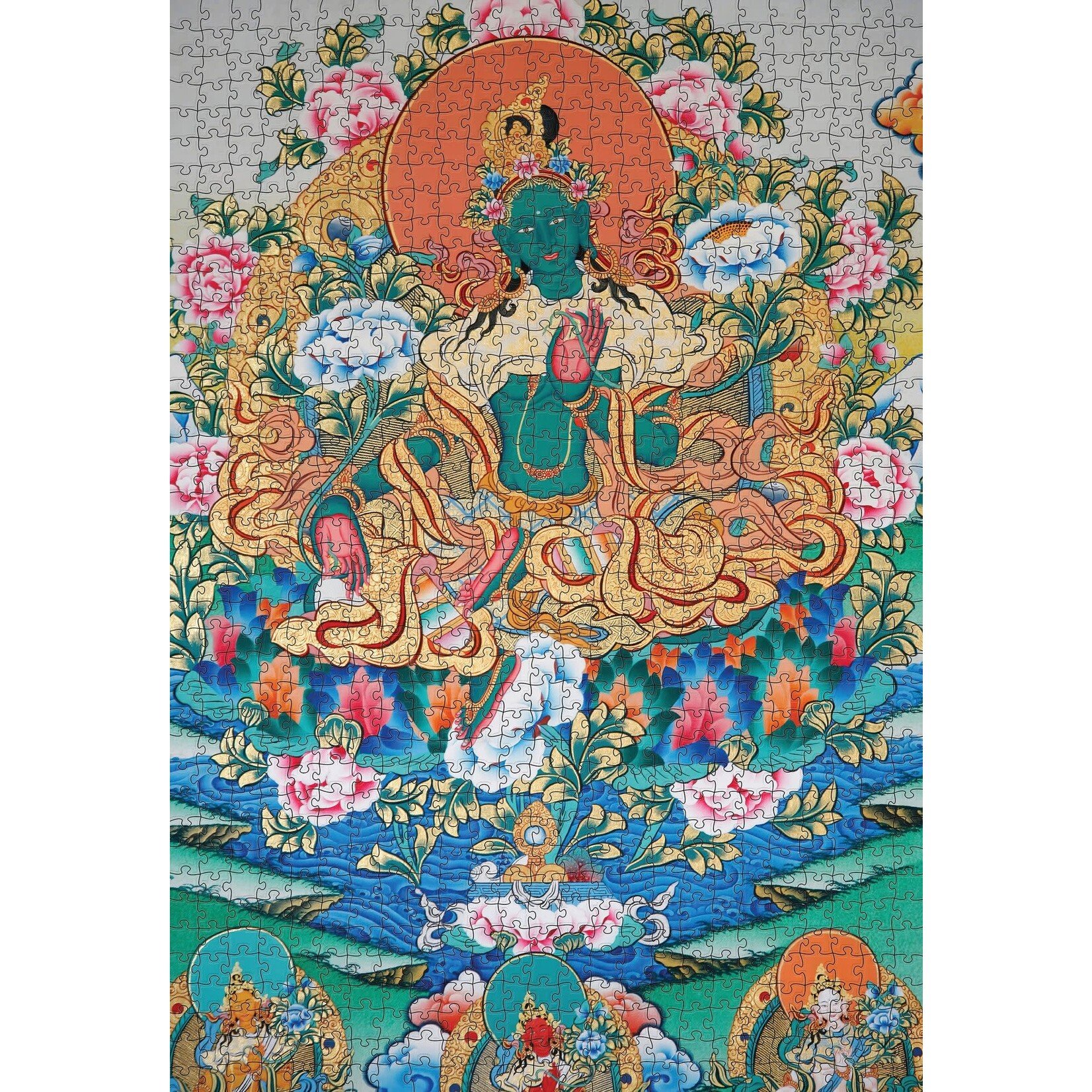 Pomegranate Green Tara 1000-Piece Jigsaw Puzzle