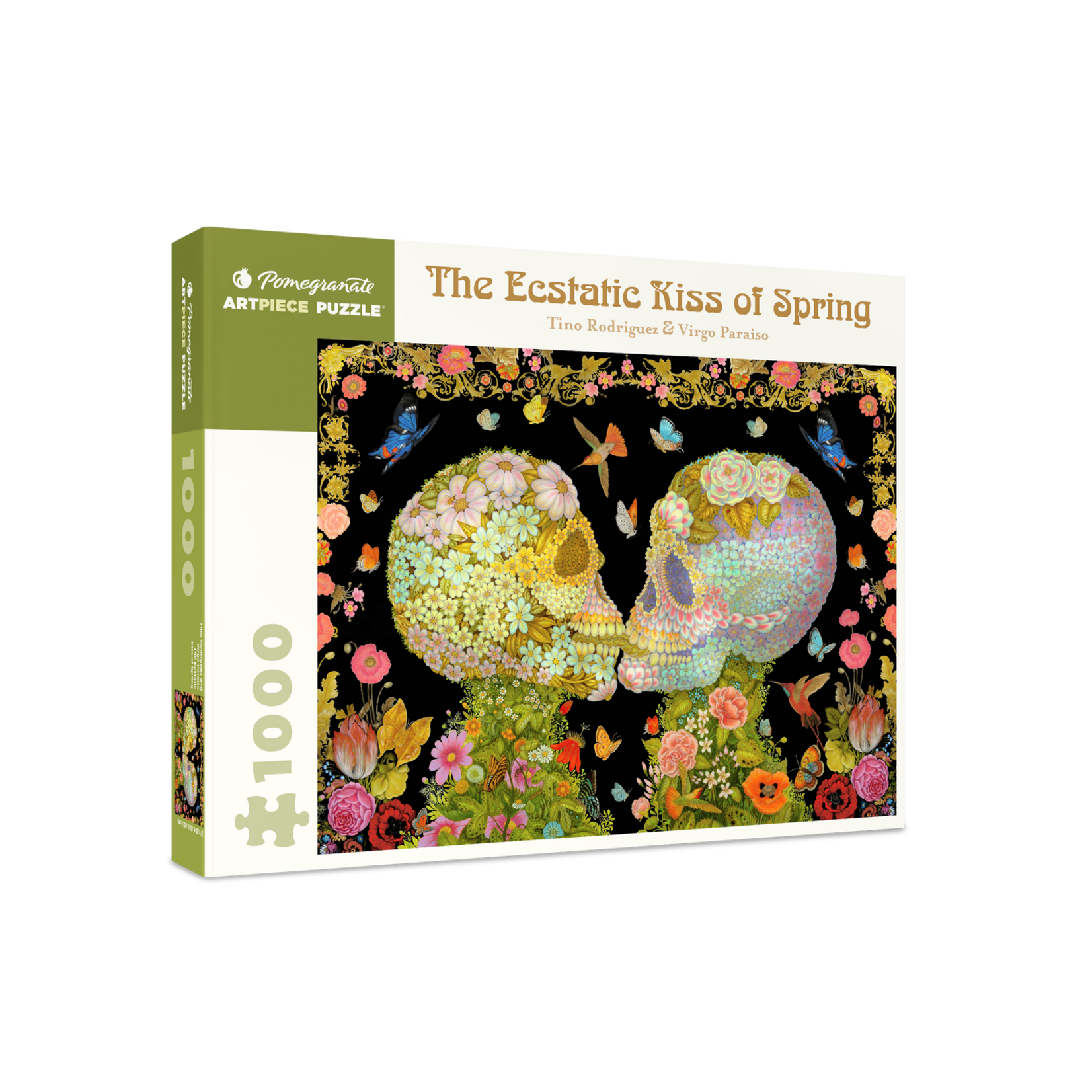 Pomegranate Tino Rodriguez and Virgo Paraiso: The Ecstatic Kiss of Spring 1000-Piece Jigsaw Puzzle
