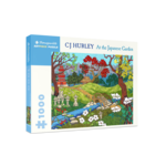 Pomegranate CJ Hurley: At the Japanese Garden 1000-Piece Jigsaw Puzzle