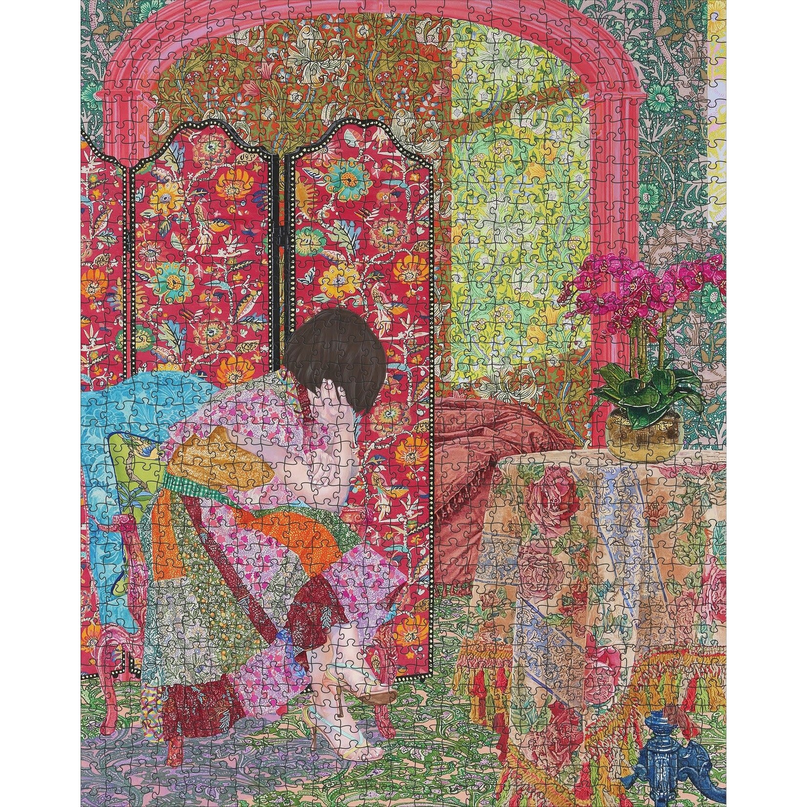 Pomegranate Naomi Okubo: Endless Day 1000-Piece Jigsaw Puzzle