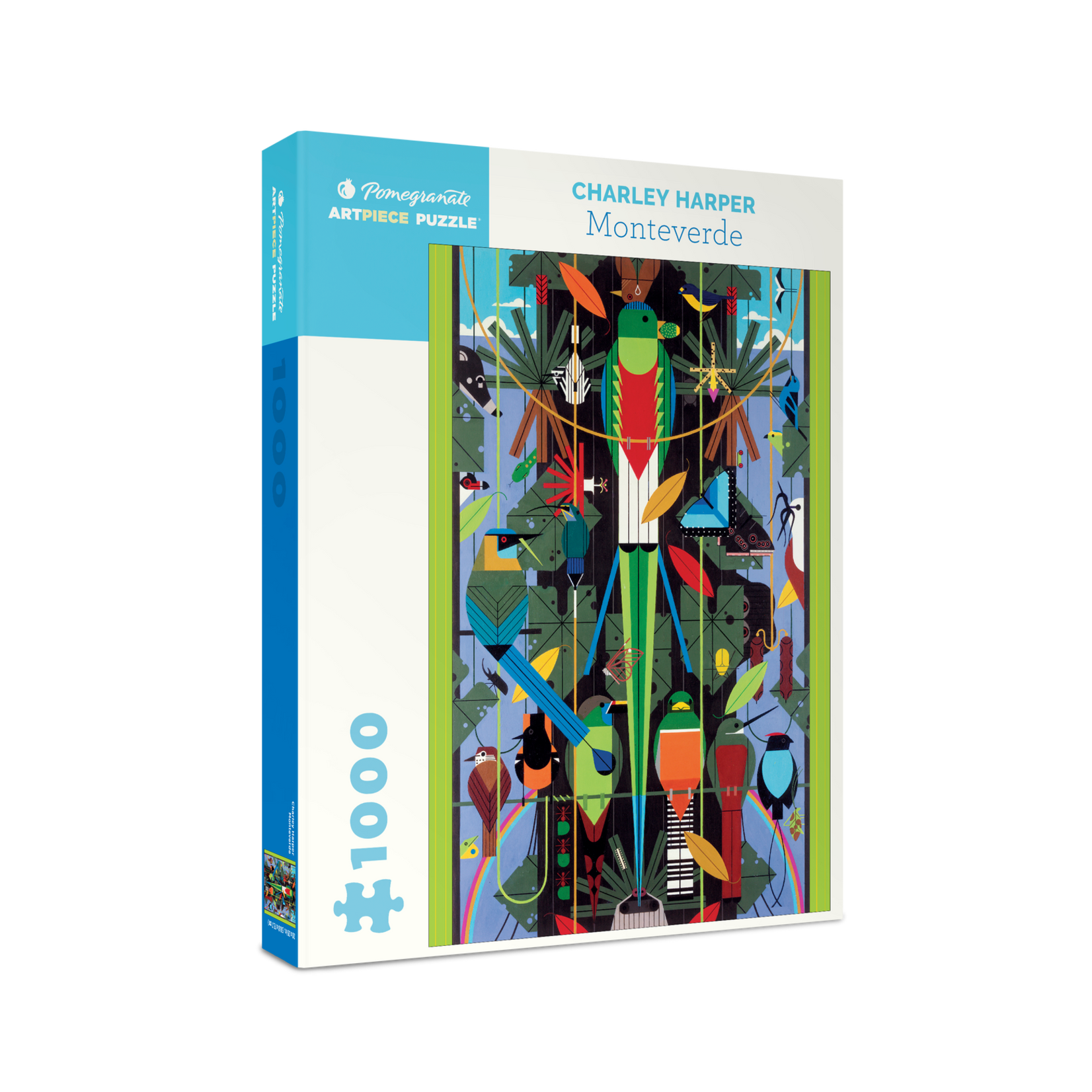 Pomegranate Charley Harper: Monteverde 1000-Piece Jigsaw Puzzle
