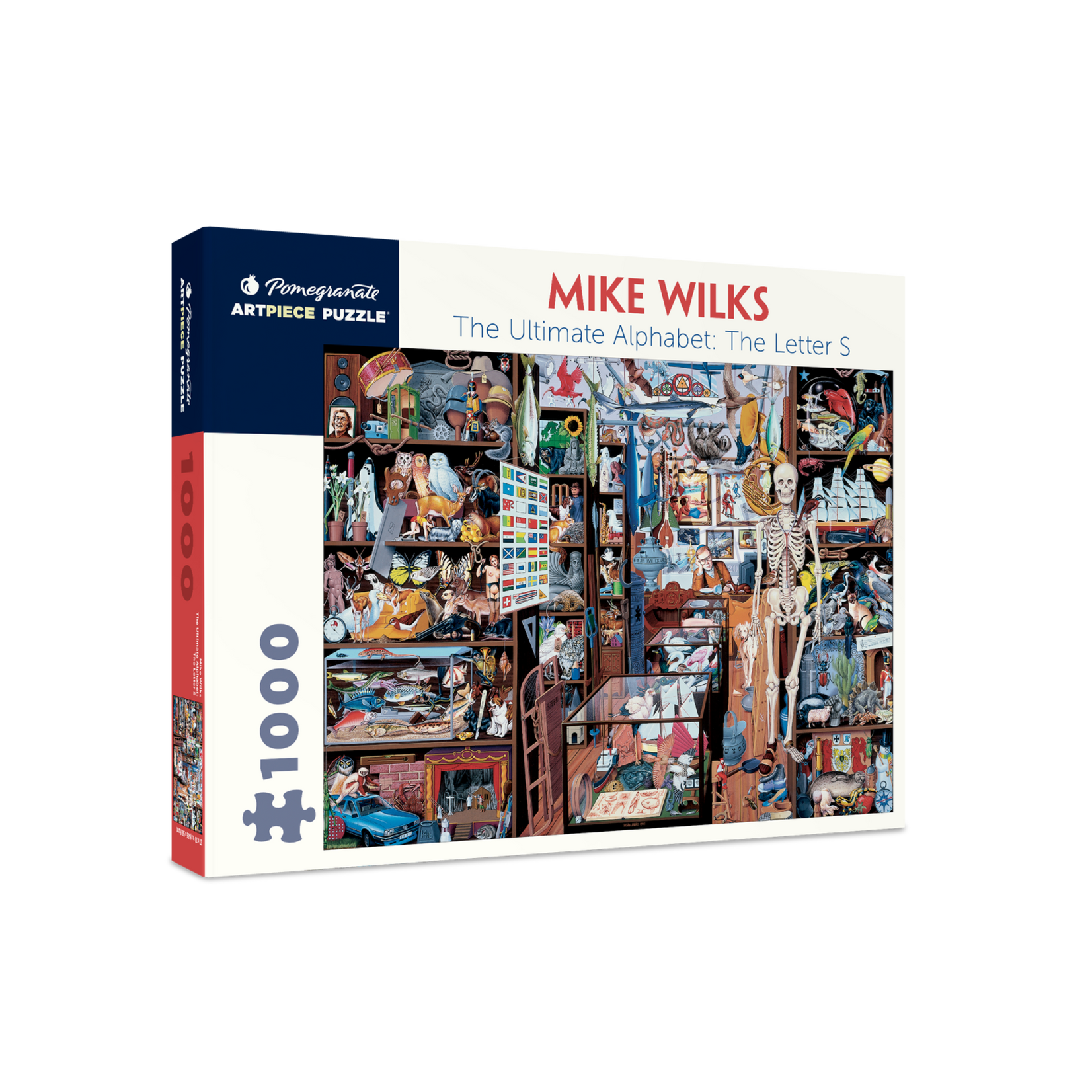 Pomegranate Mike Wilks: The Ultimate Alphabet: The Letter S 1000-piece Jigsaw Puzzle